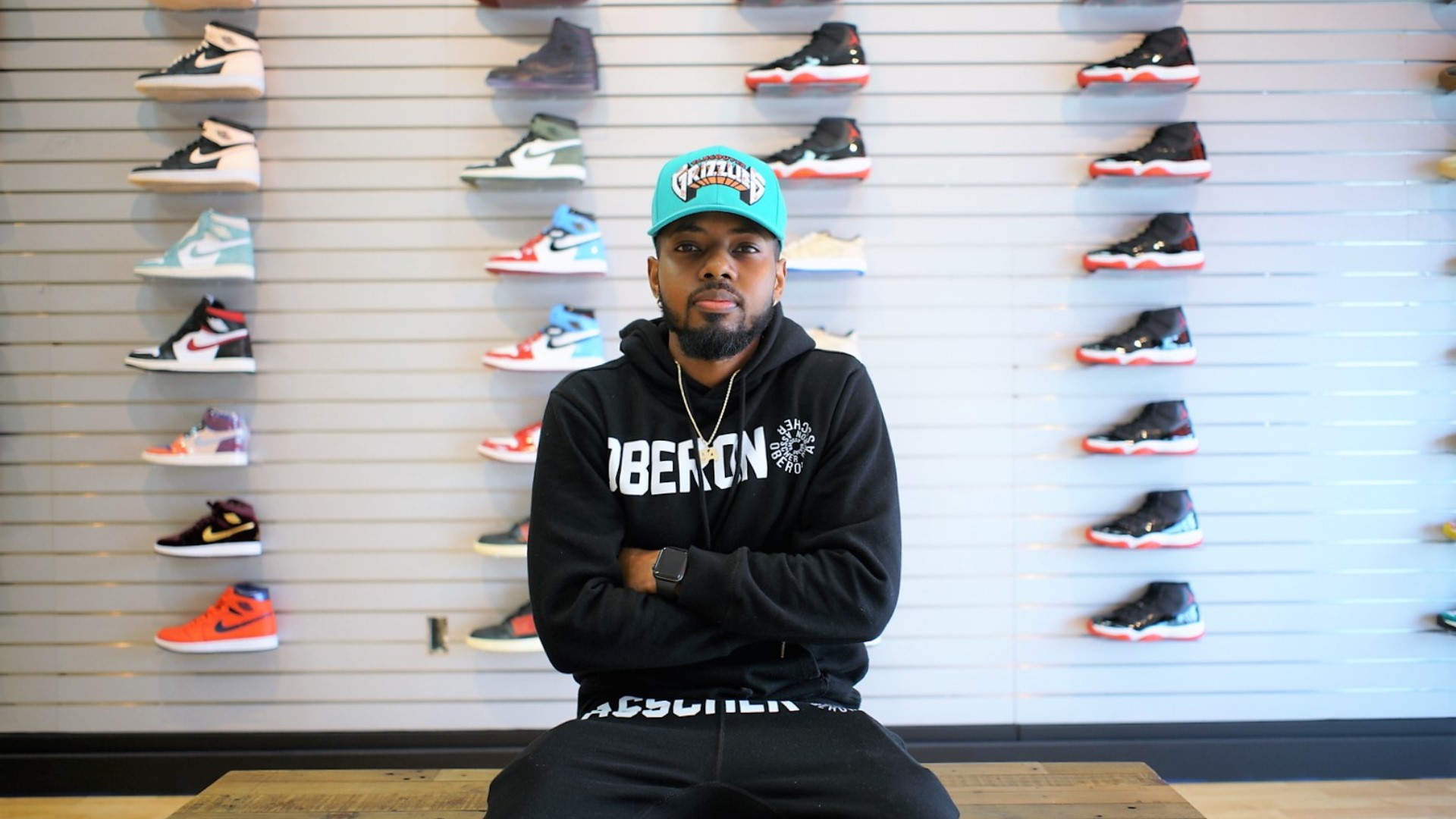 About three years ago, Aaron Davis camped outside of an Atlanta shoe store for 15 hours, waiting for a sneaker release. Now, he owns his own shoe store in Macon.
