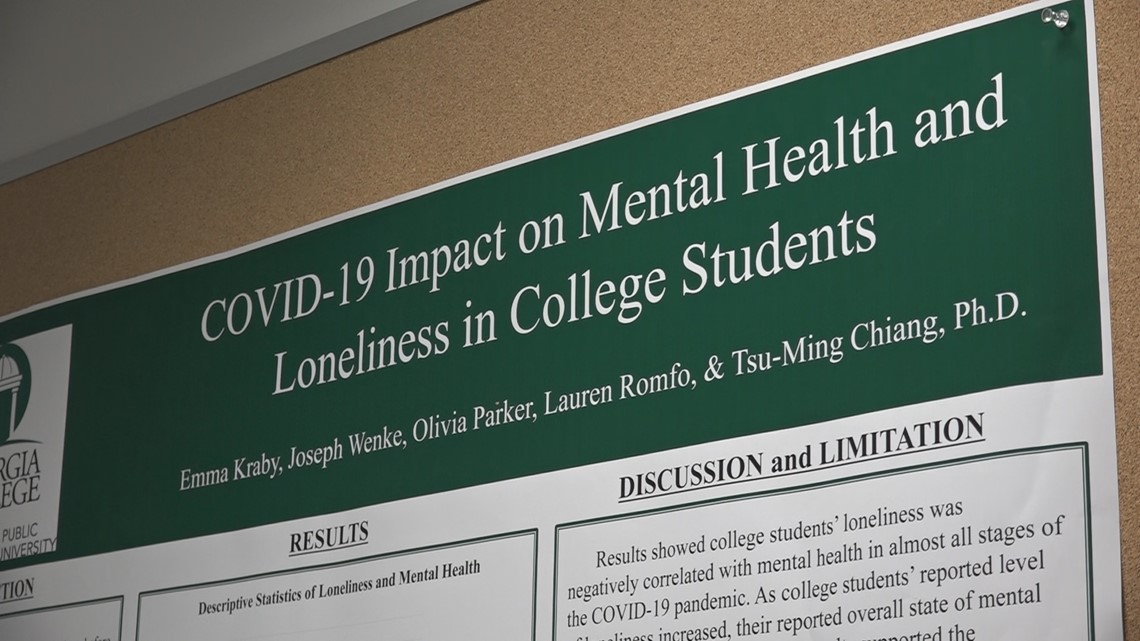 Georgia College students studied how the pandemic affected mental health. Here’s what they found