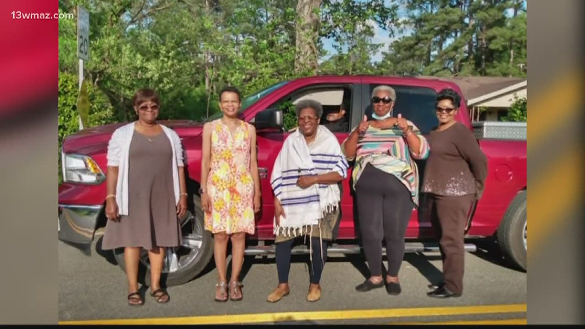 Wailing Women on Wheels does weekly drive-by prayers through communities in Washington County to help lift spirits during the COVID-19 pandemic.