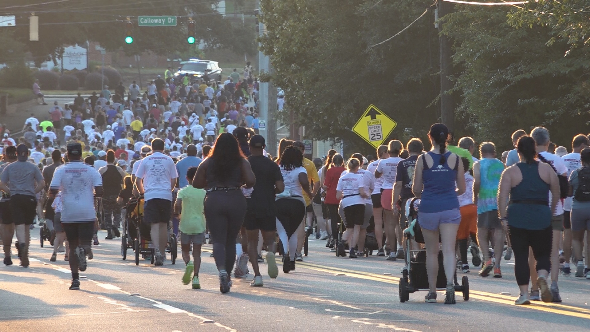 An estimated 1,800 participants showed up for the annual race.