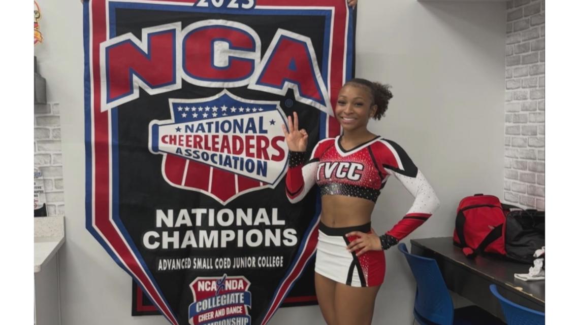 Northside senior Jayden Flagg is taking her cheer talents to Trinity Valley Community College, a program featured on Netflix’s “Cheer,” after earning a scholarship.