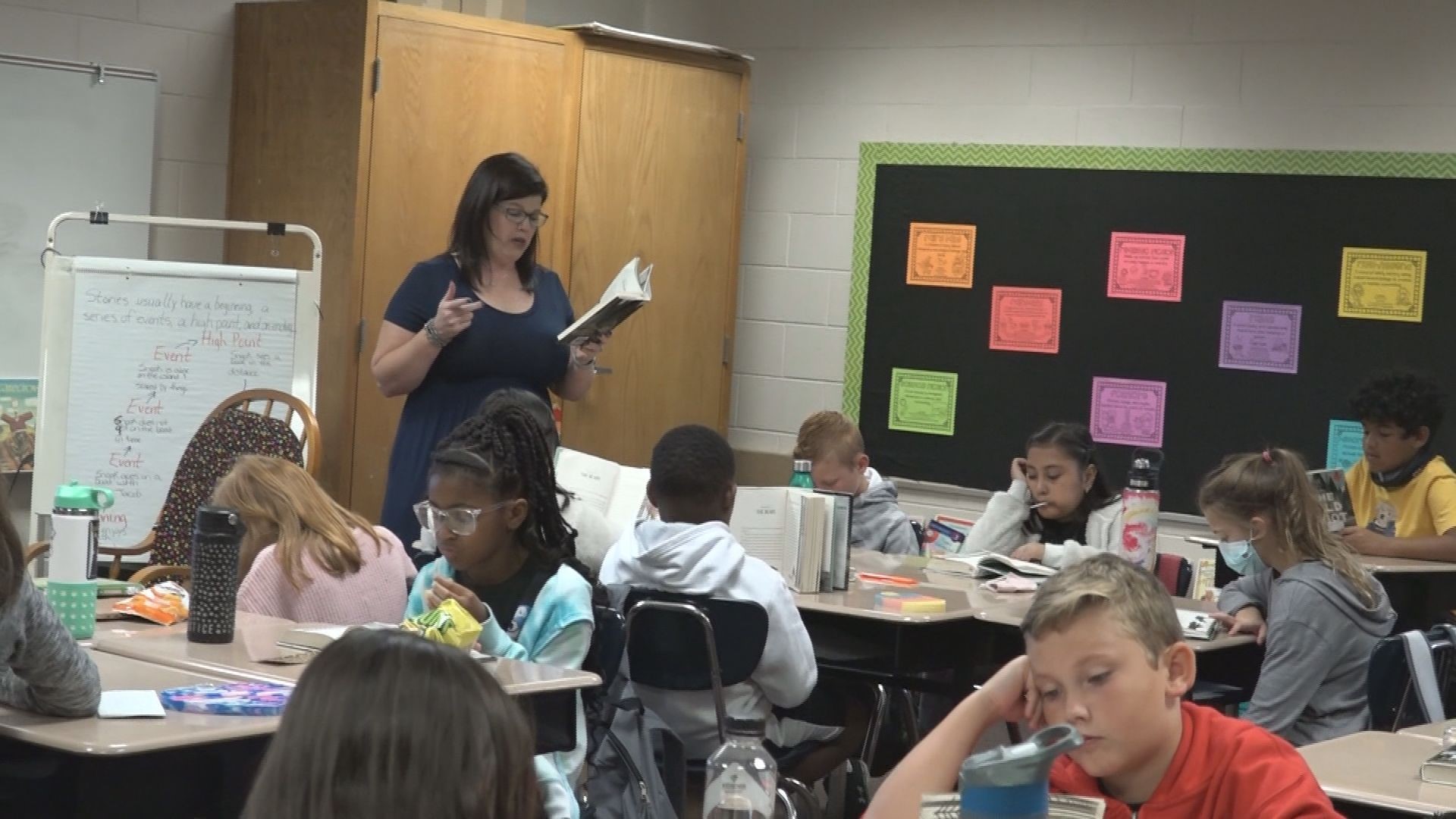 Every day, Mrs. Mullis steps into her fourth-grade classroom where she encourages her students to have a love for books
