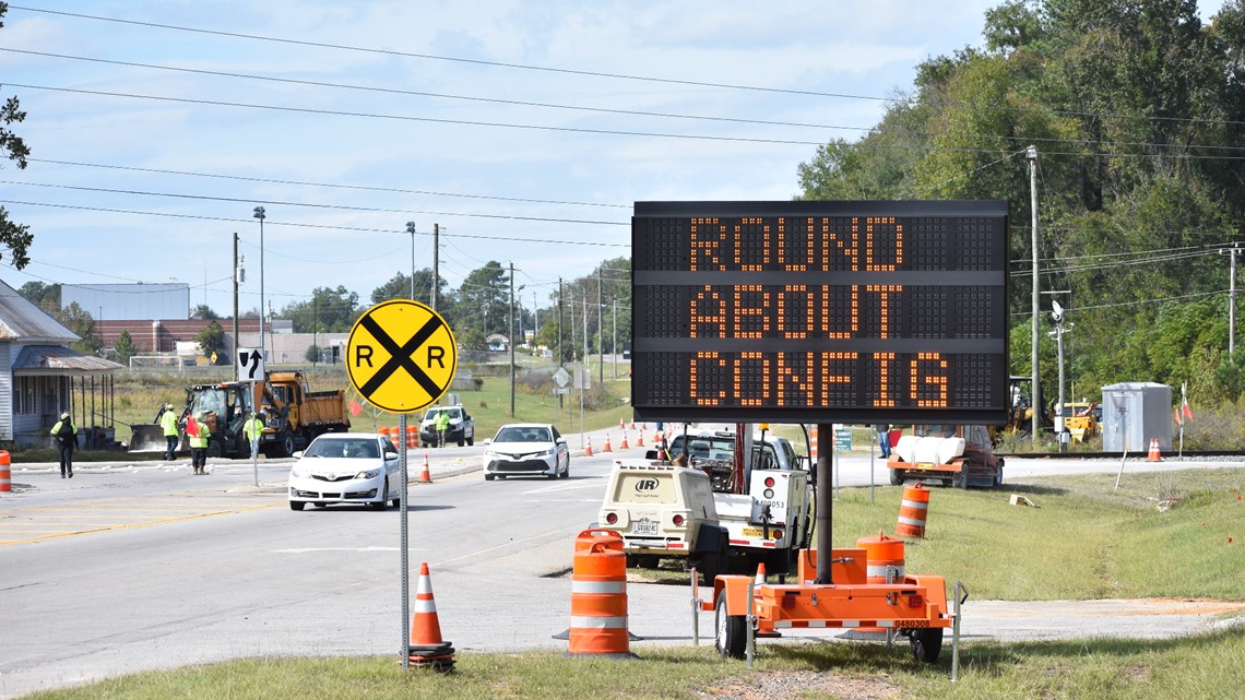 Washington County roundabout progression photos