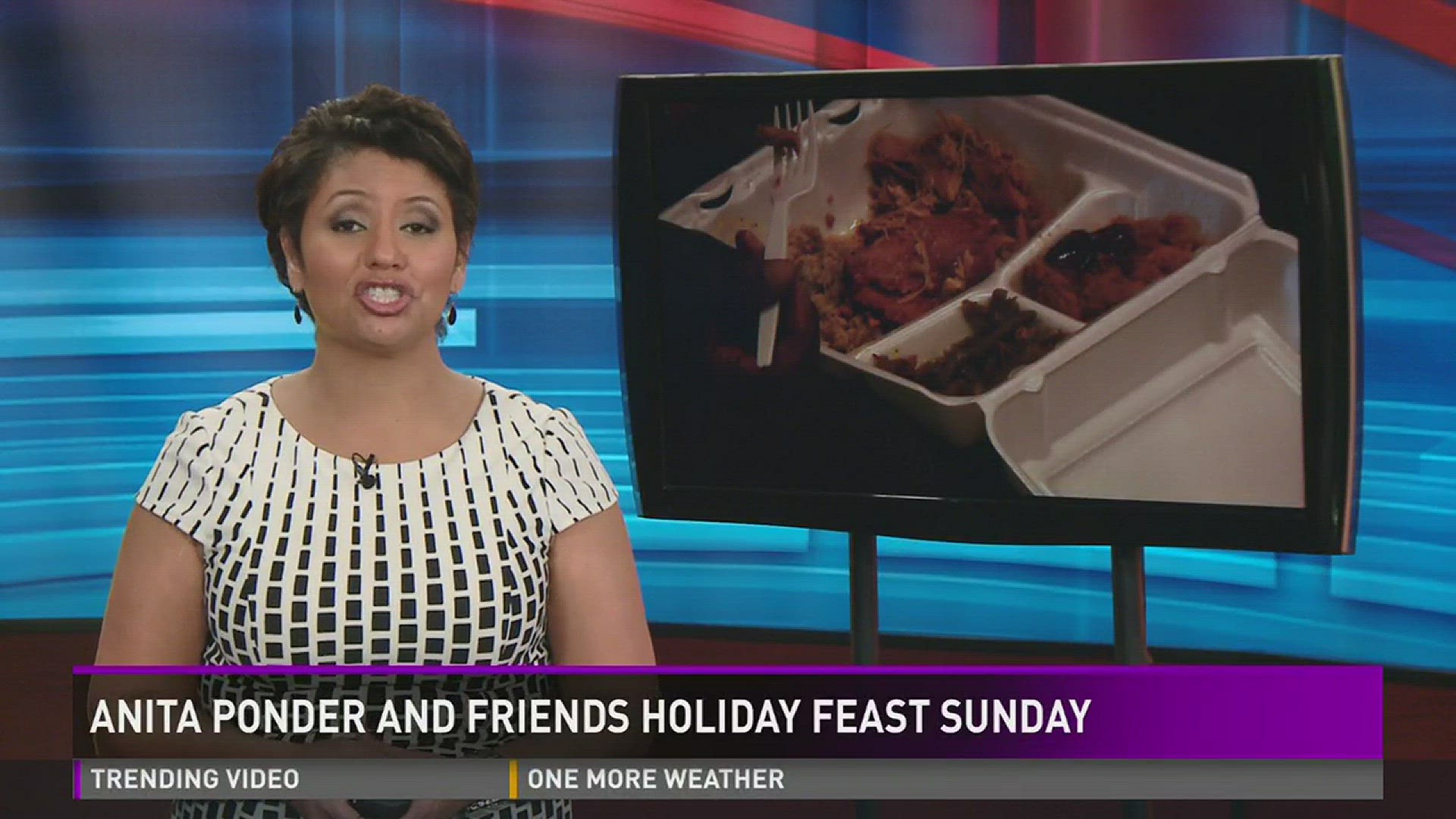 Anita Ponder's holiday feast