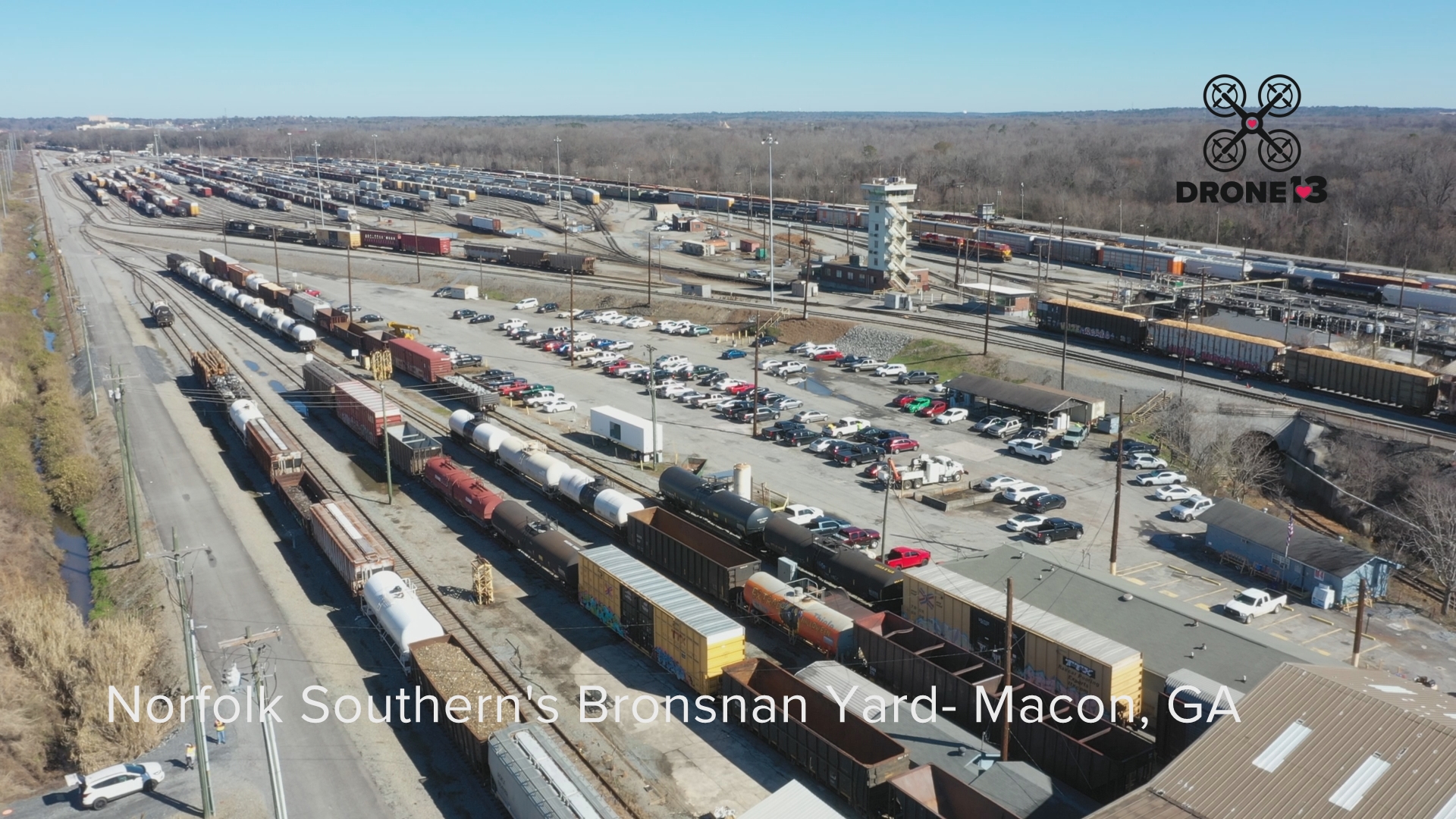 The center sorts and organizes about 10,000 railcars a week for shipments across the southeast and beyond.