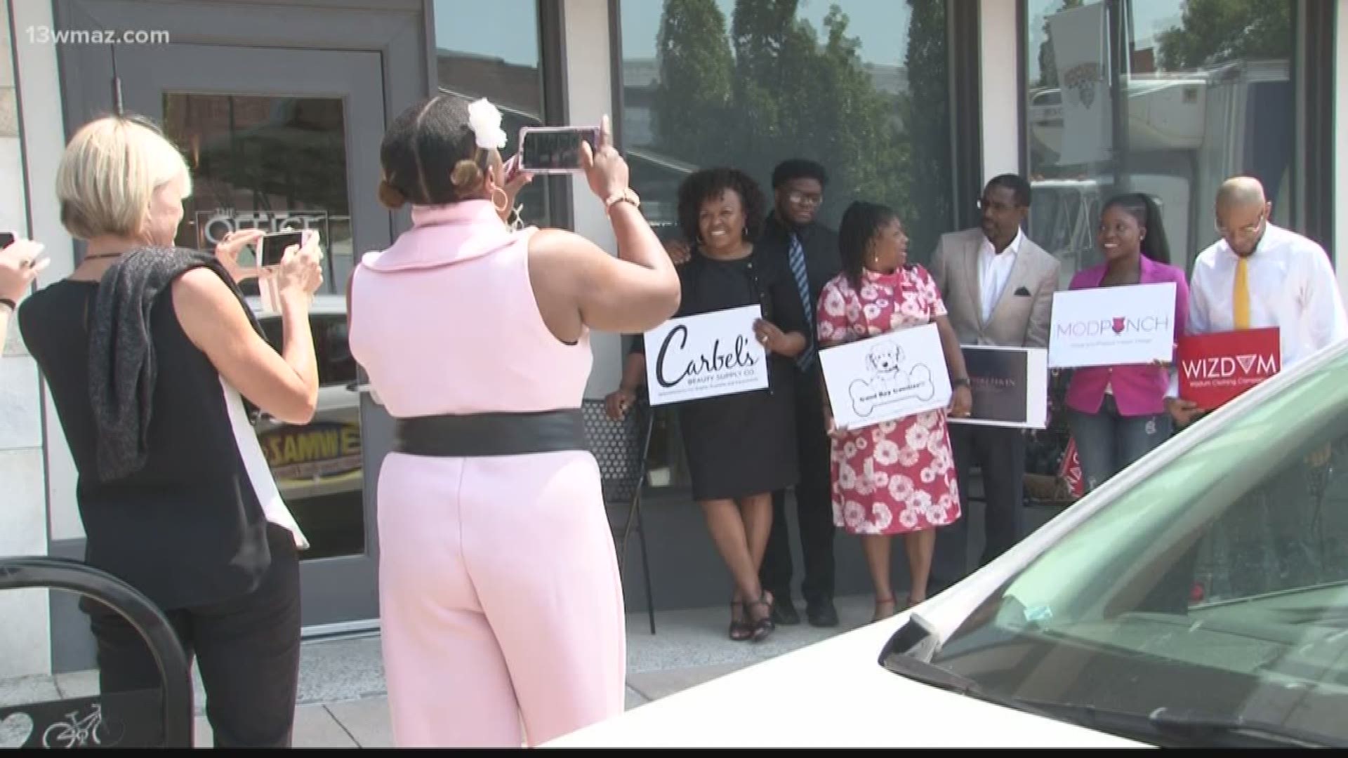 Three Macon groups are trying to increase the number of minority business owners, and Thursday, they named five winners for their downtown diversity initiative. Abby Kousouris explains how they're trying to bring some new people and new ideas to downtown.
