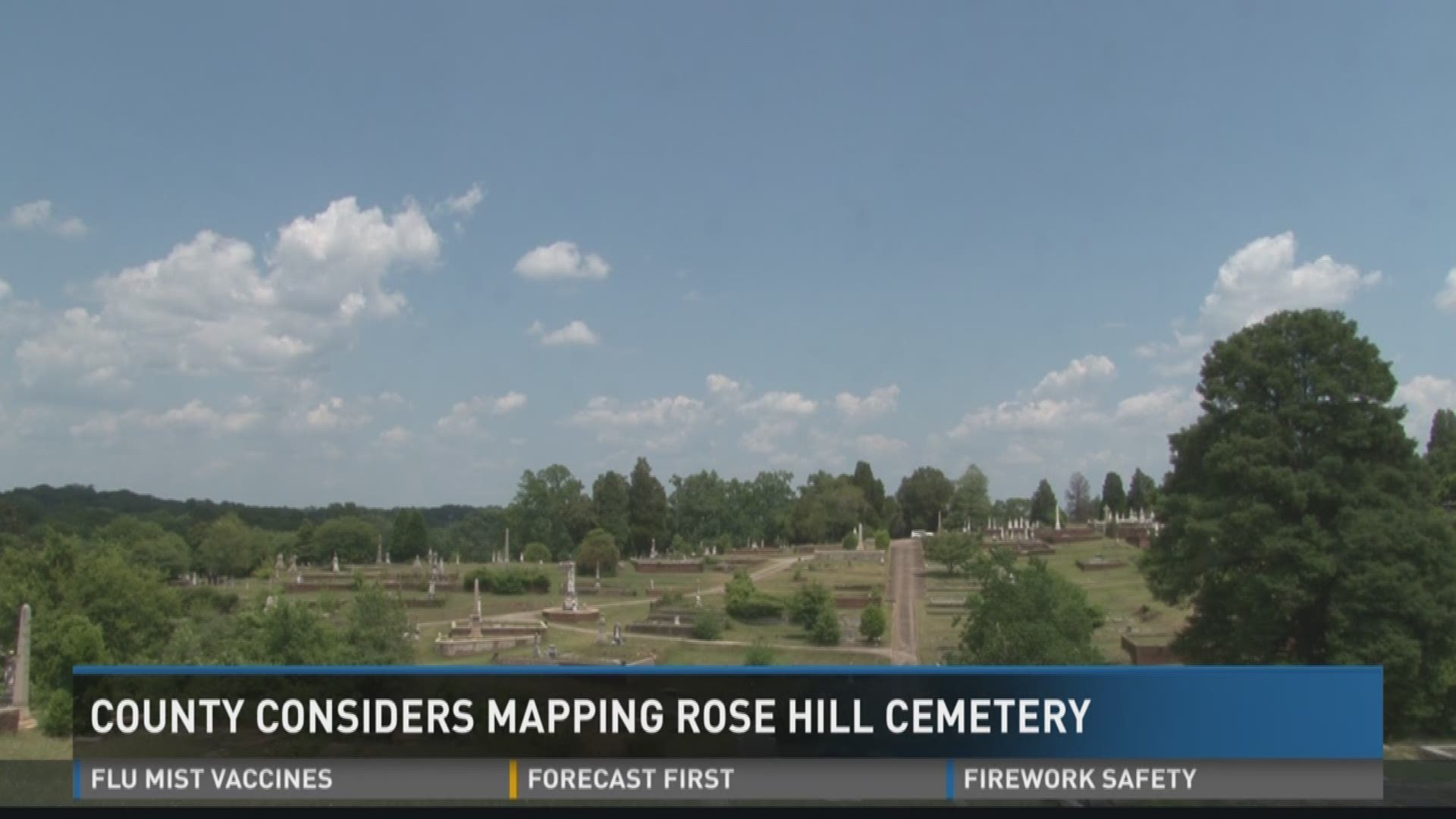 County considers mapping Rose Hill Cemetery