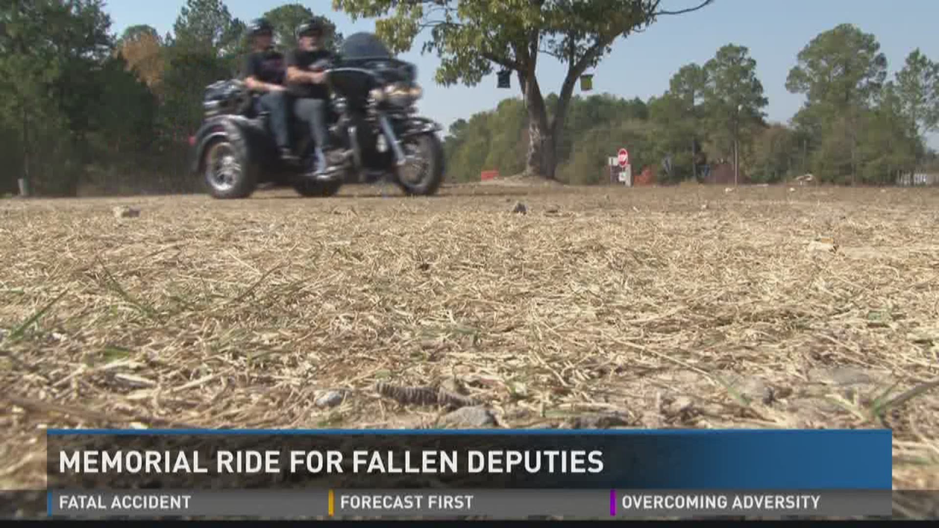 Memorial ride for fallen deputies