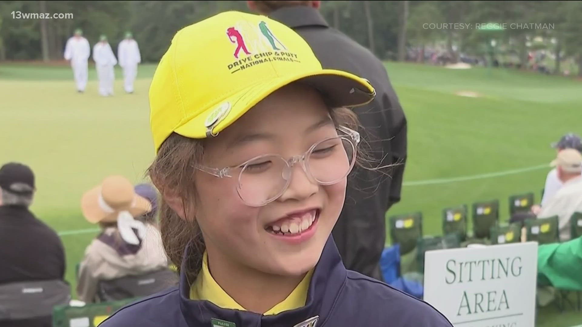 Ashley Kim is on her way to becoming a great golfer herself.