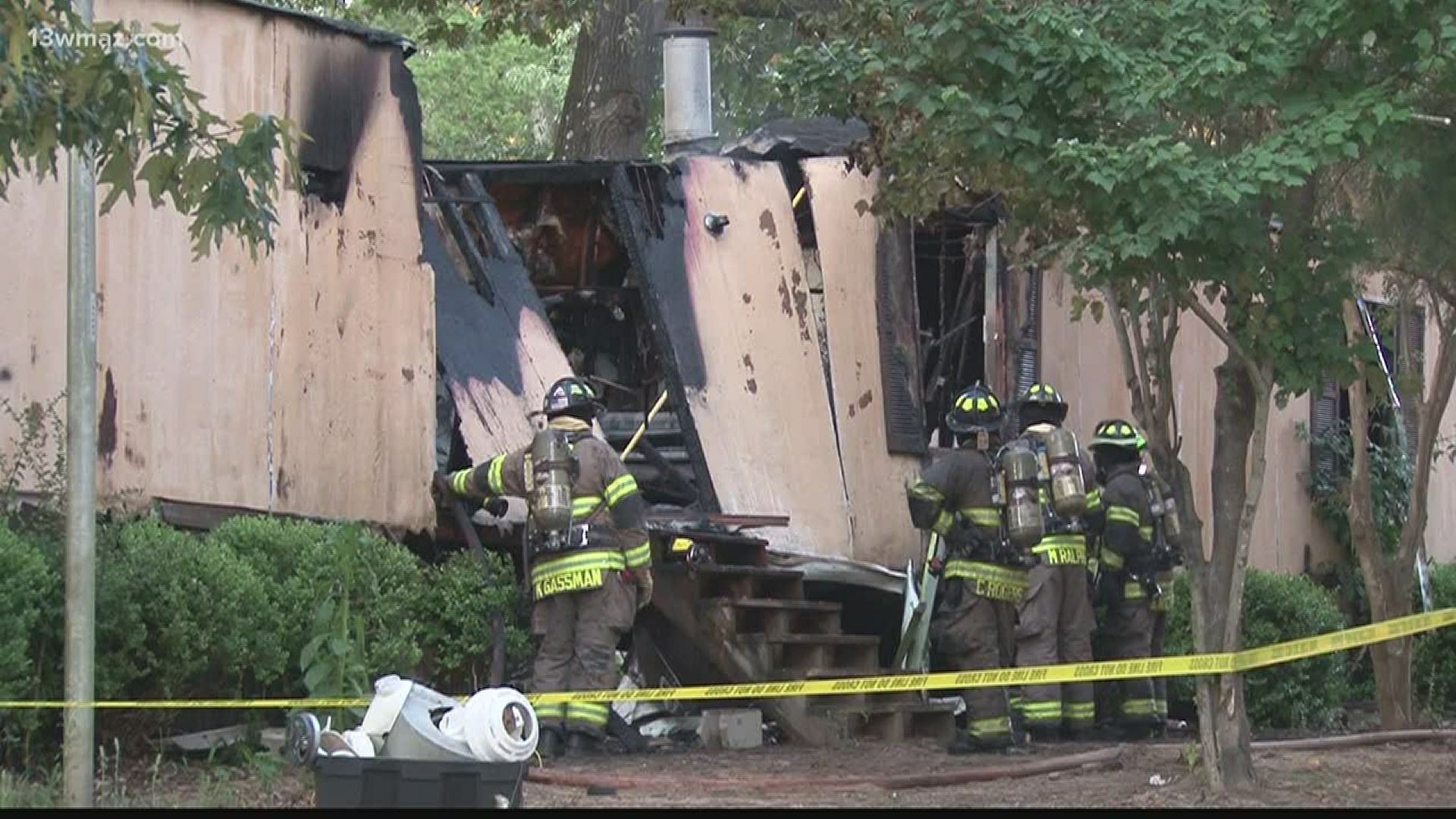 The Houston County Fire Department responded to a fire on Red Fox Run Wednesday night.