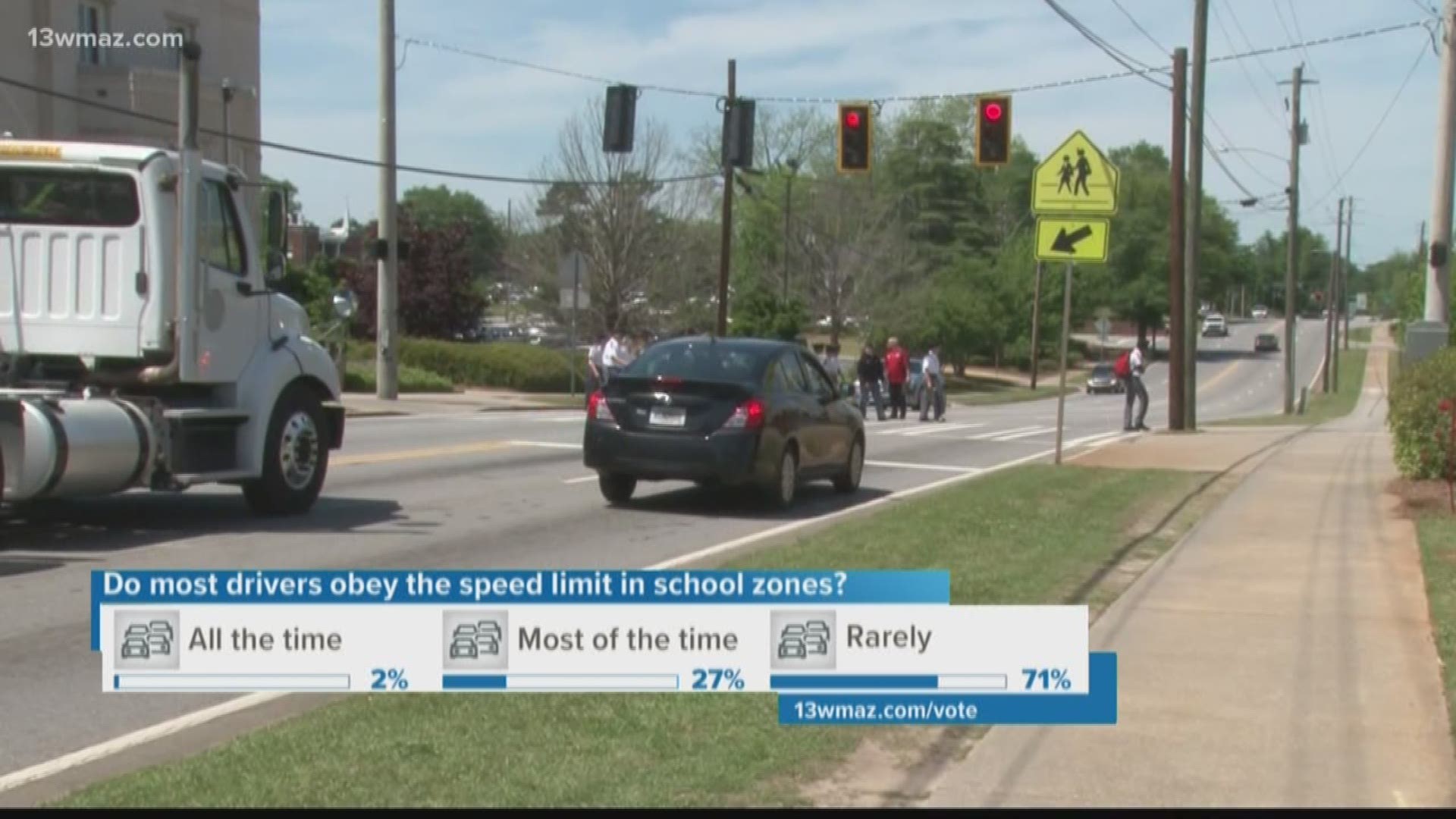 In Milledgeville, drivers are being asked to slow down, and the police are taking it a step further. They want to put speed monitoring systems in school zones.