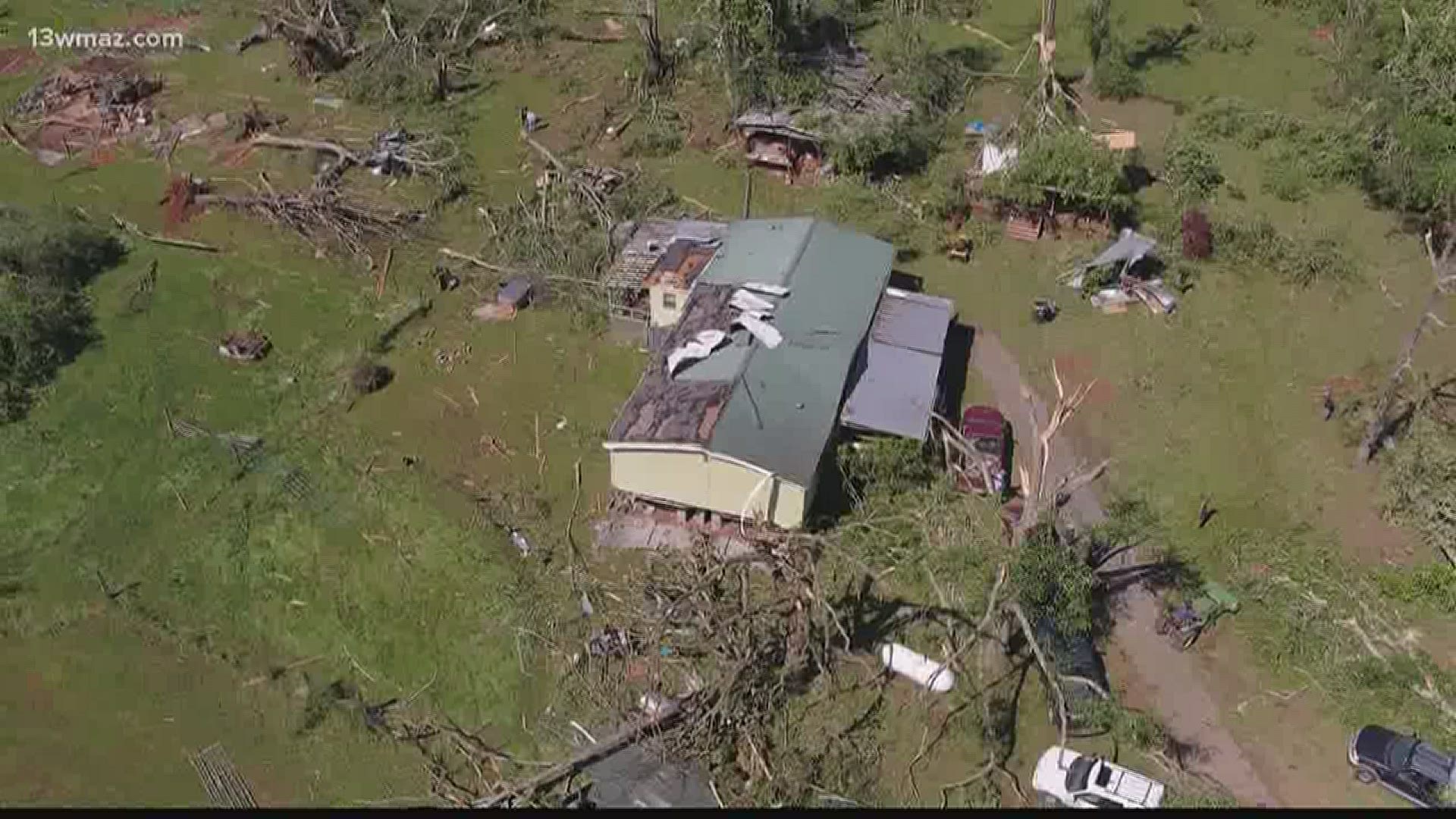 EMA Director Martha McCarty says the storm damaged roughly 50 more buildings, but nobody was injured