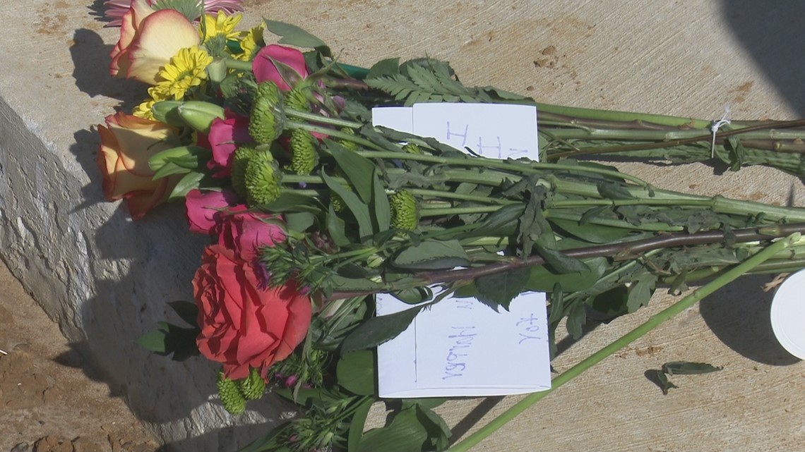 Neighbors lay flowers, mourn 9-year-old killed by heavy machine - Vimarsana News