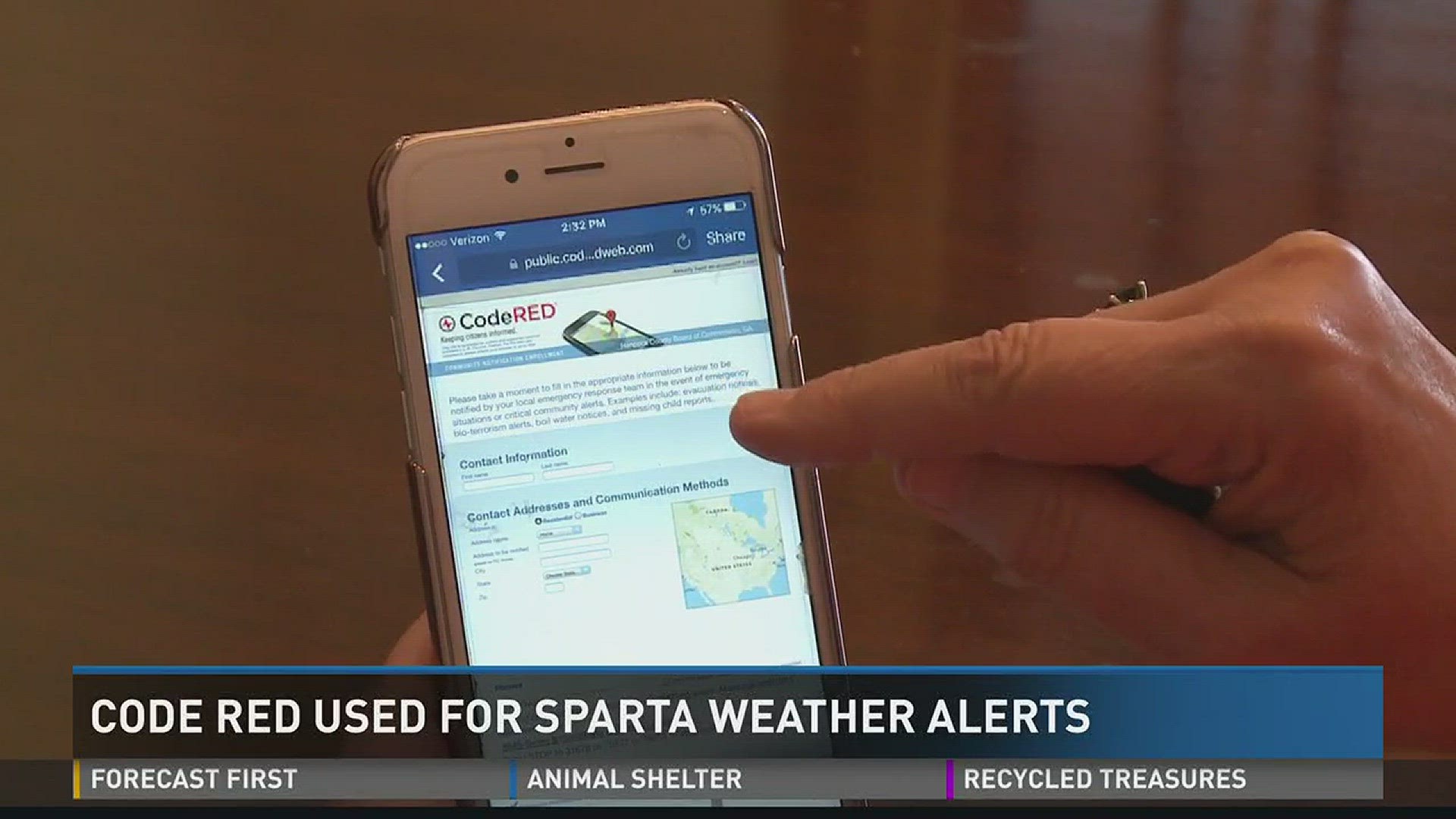 Code Red System used for Hancock weather alerts | 13wmaz.com