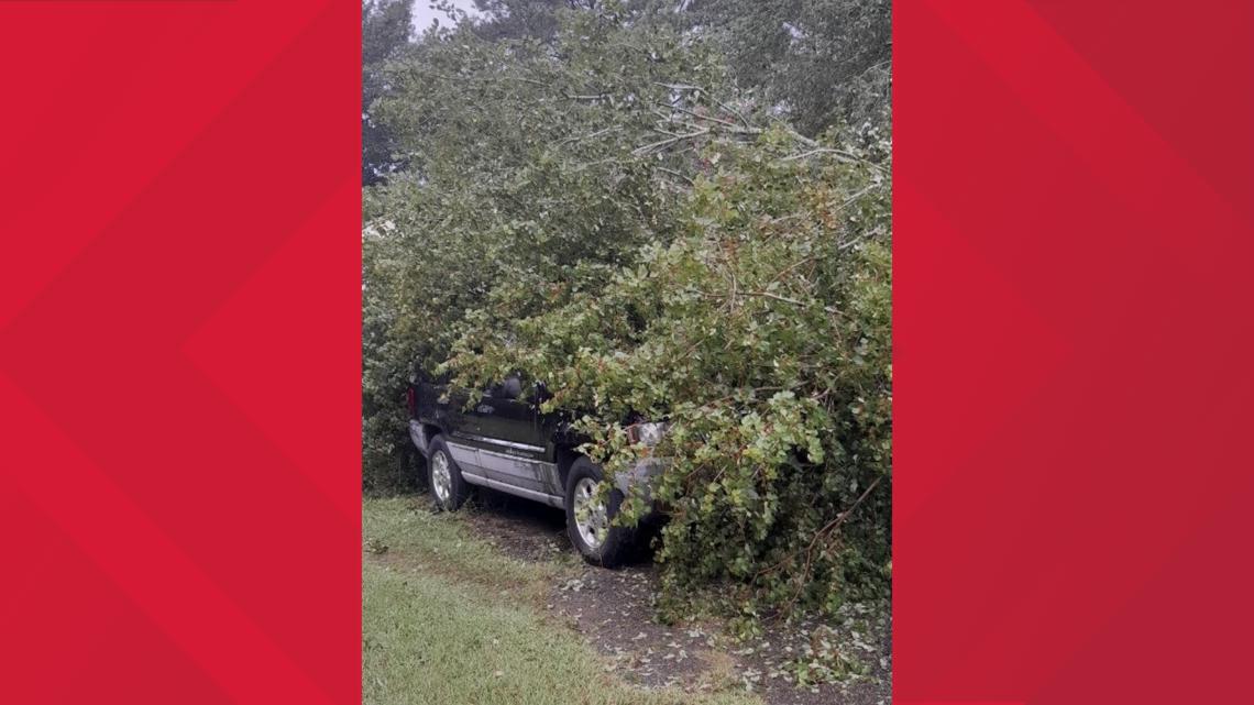 Central Georgia storms damage two Byron properties | 13wmaz.com