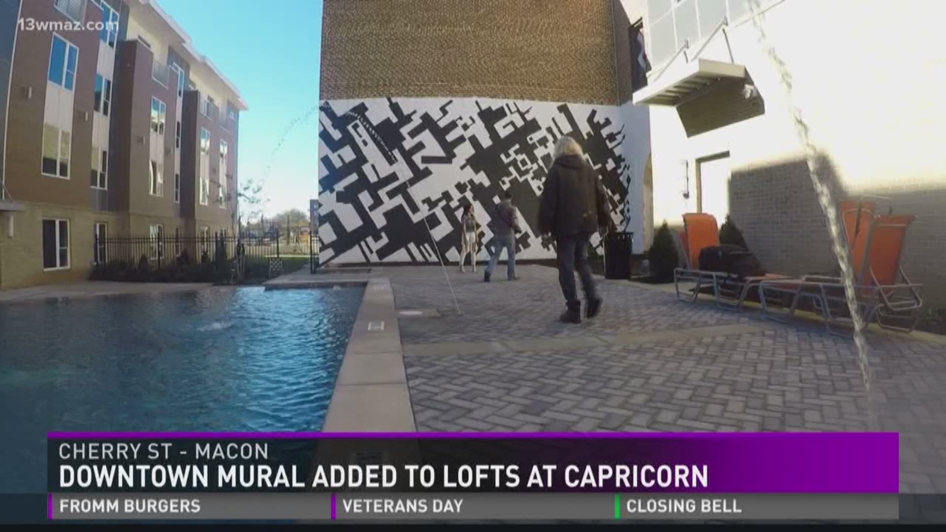 Downtown mural added to lofts at Capricorn