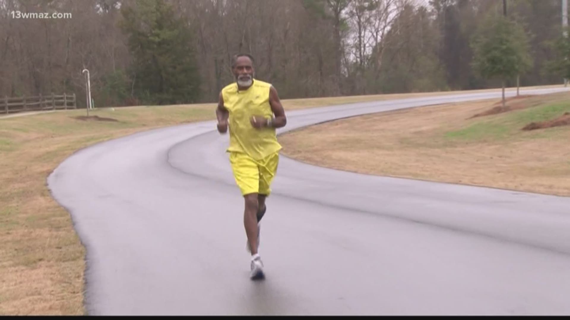 Terry Patterson says he's completed more than 10,000 miles running races and run marathons in all 50 states.