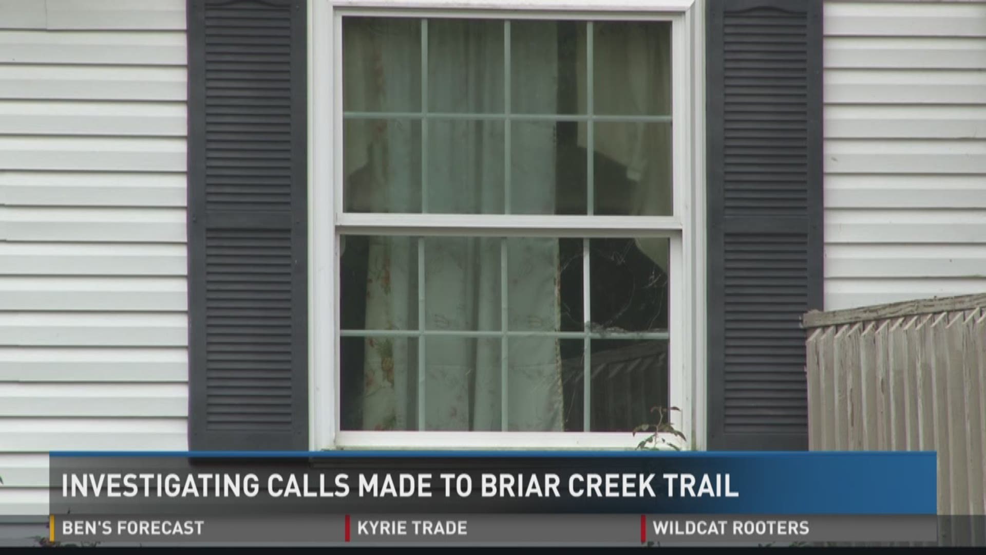 Investigating calls made to Briar Creek Trail