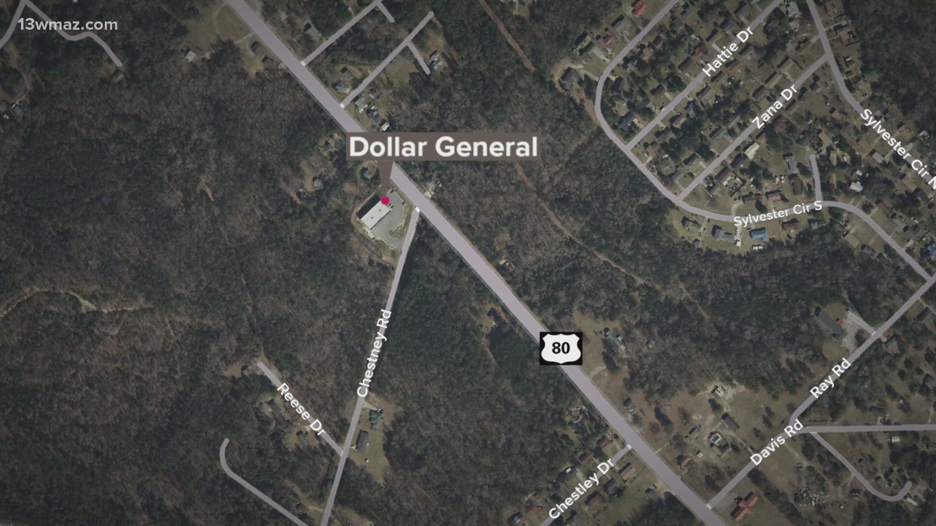 The Bibb County Sheriff's Office says it happened at Jeffersonville Road Dollar General at around 10 p.m. Thursday night.