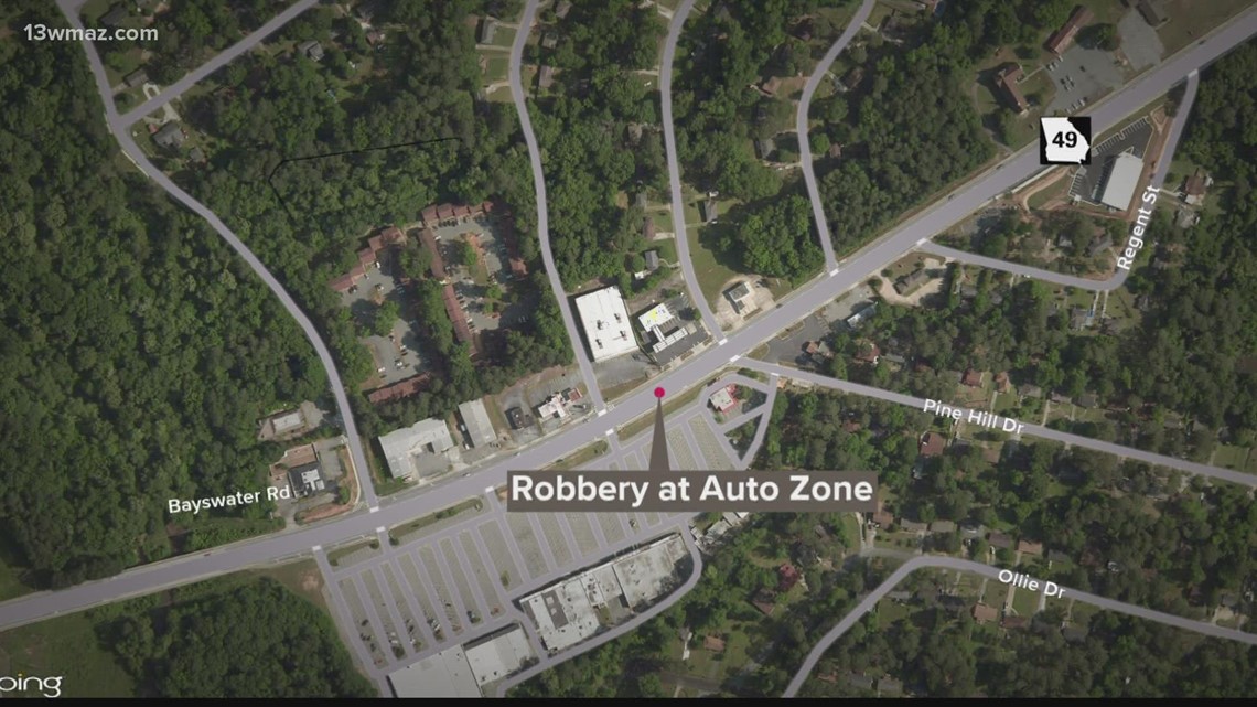 Bibb deputies investigating armed robbery at Shurling Auto Zone