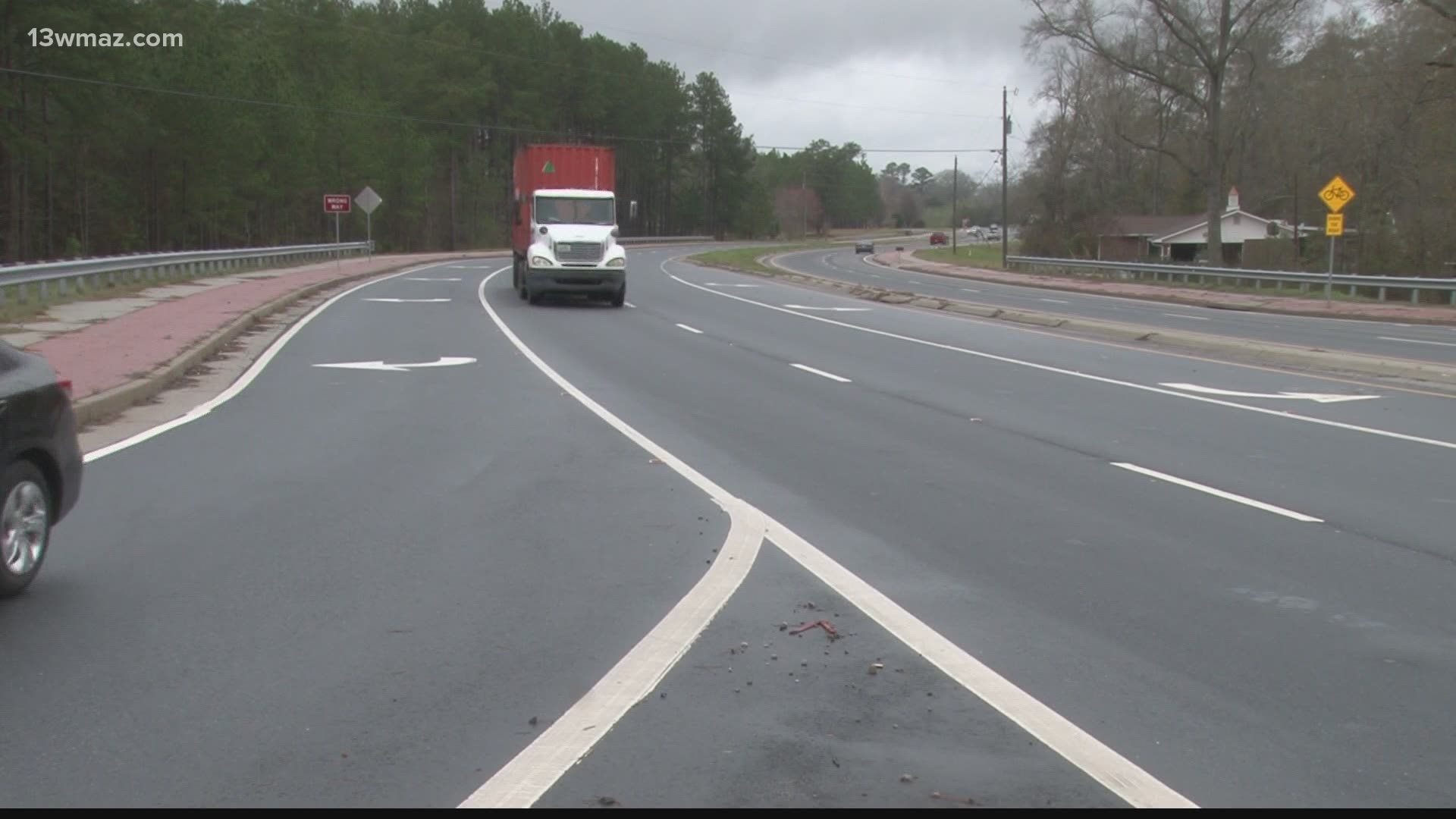 The improvements will stretch for seven miles in Twiggs county in an area that helps connect I-16 and I-75.