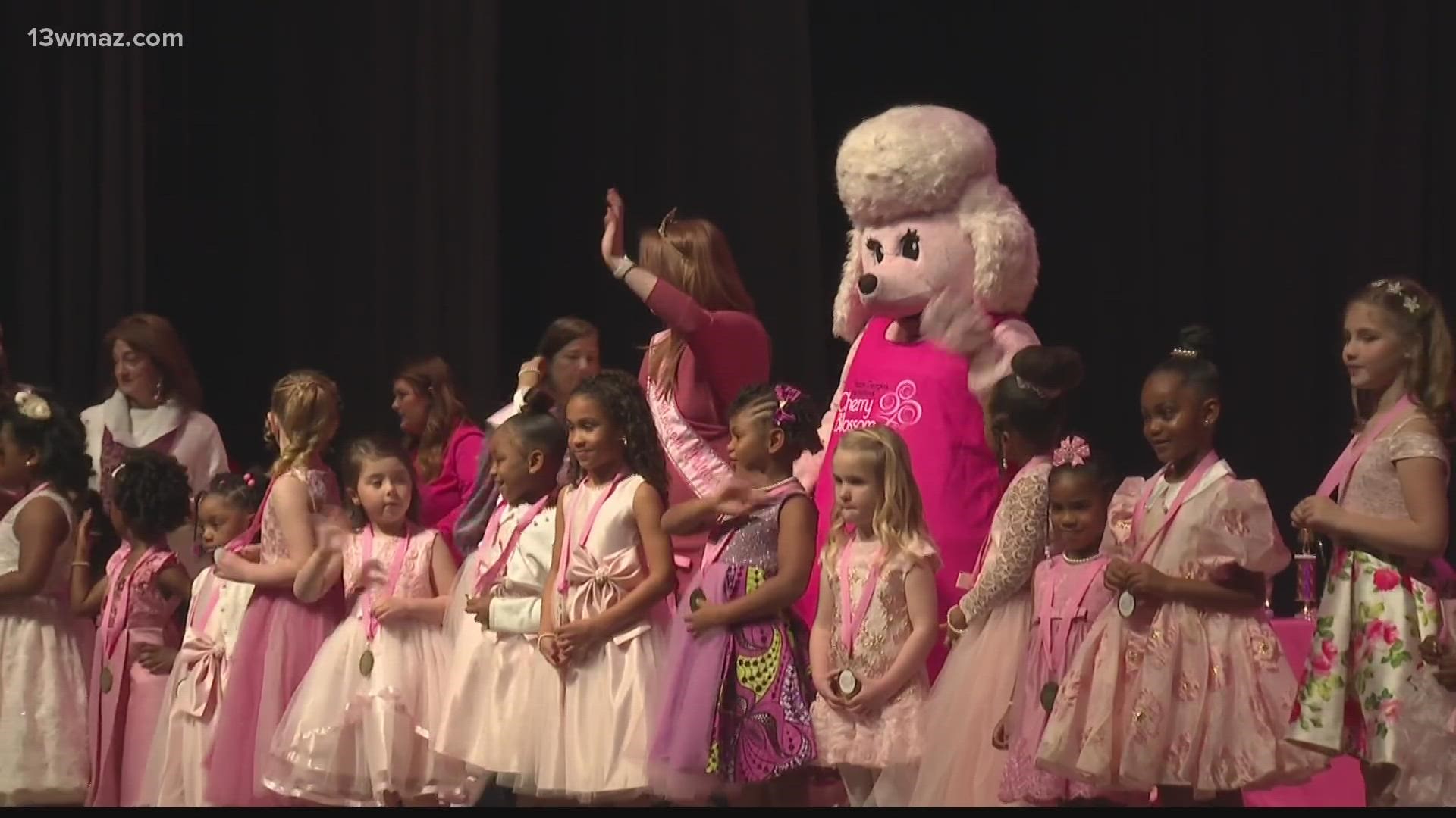 Ahead of the pinkest party on earth, the cherry blossom festival selected their little Mr. and Miss. Cherry Blossom.