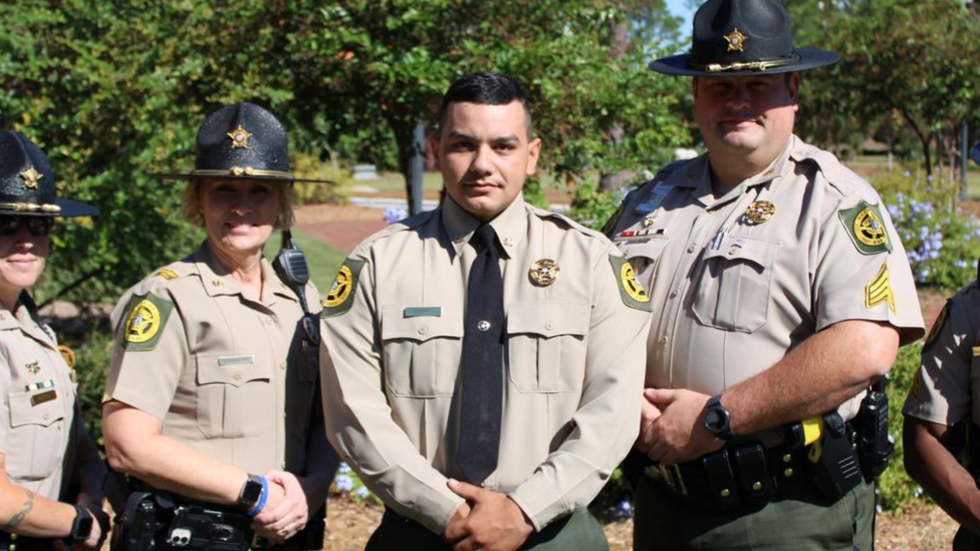 Sheriff Billy Hancock spoke about deputy Tyee Browne in a news conference calling his death a great loss.