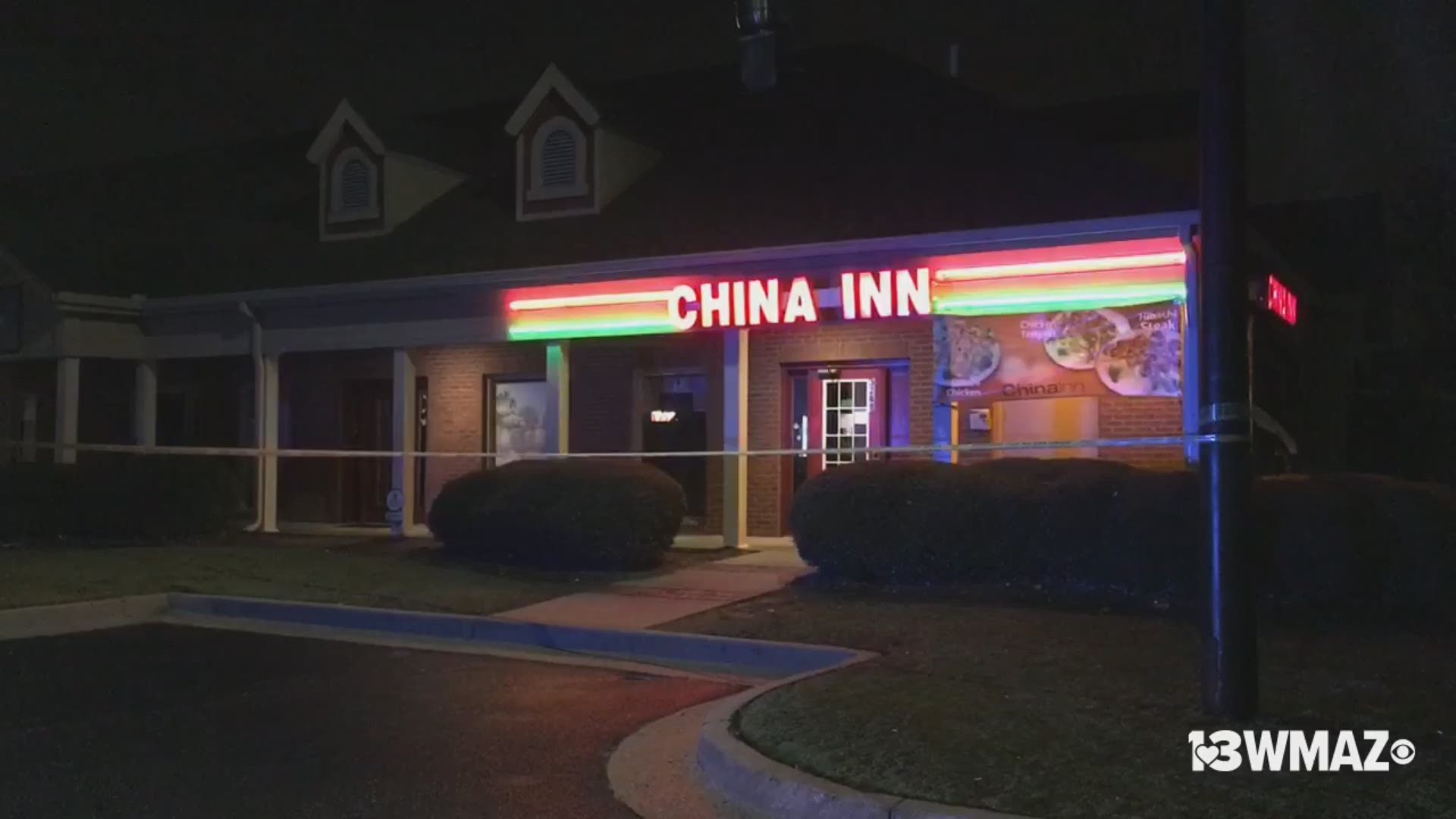 A press release from the Bibb County Sheriff's Office says it happened Saturday night at the China Inn on Vineville Avenue.