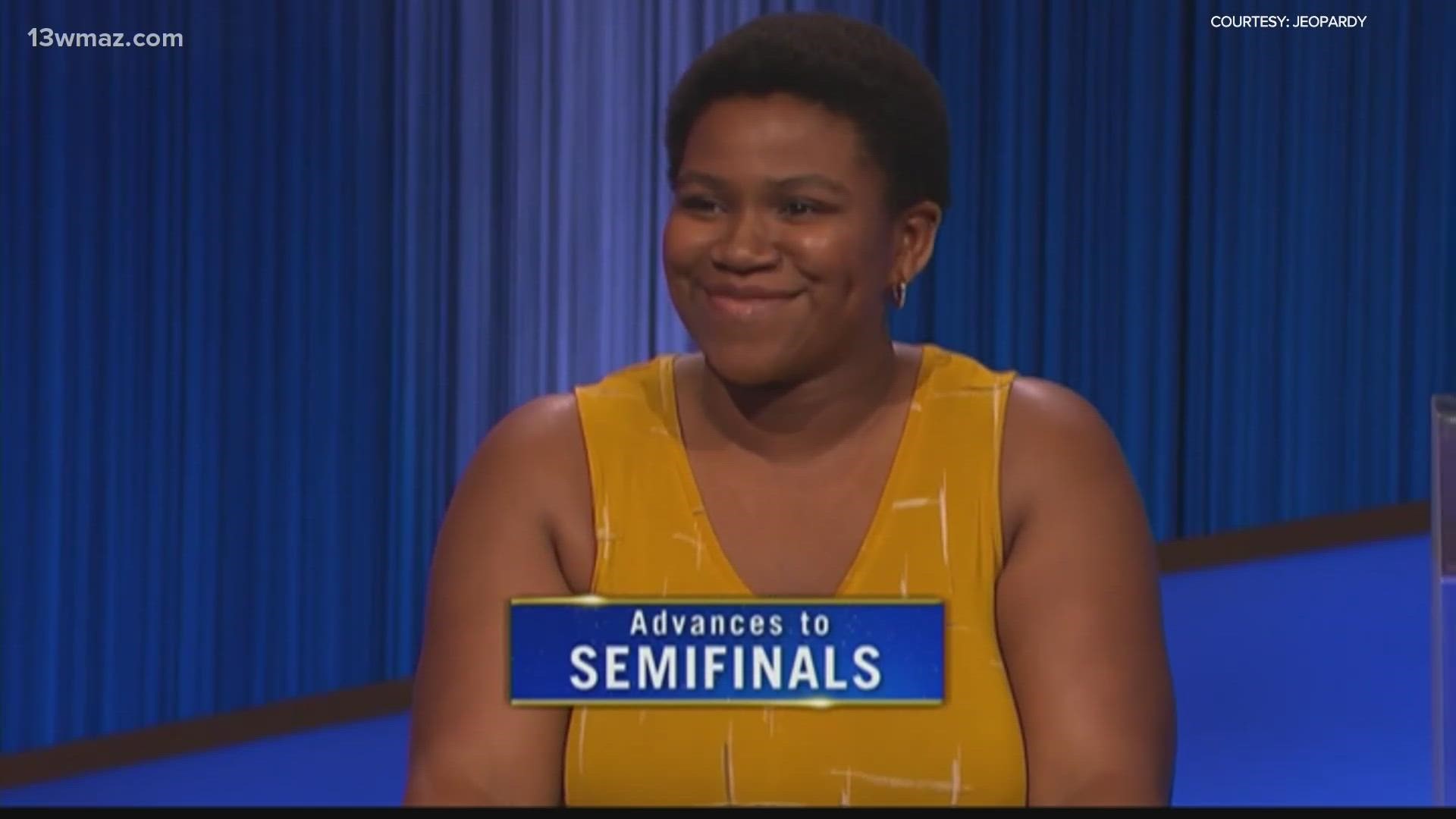 She won by $2 and will now advance to the semifinals of the tournament.