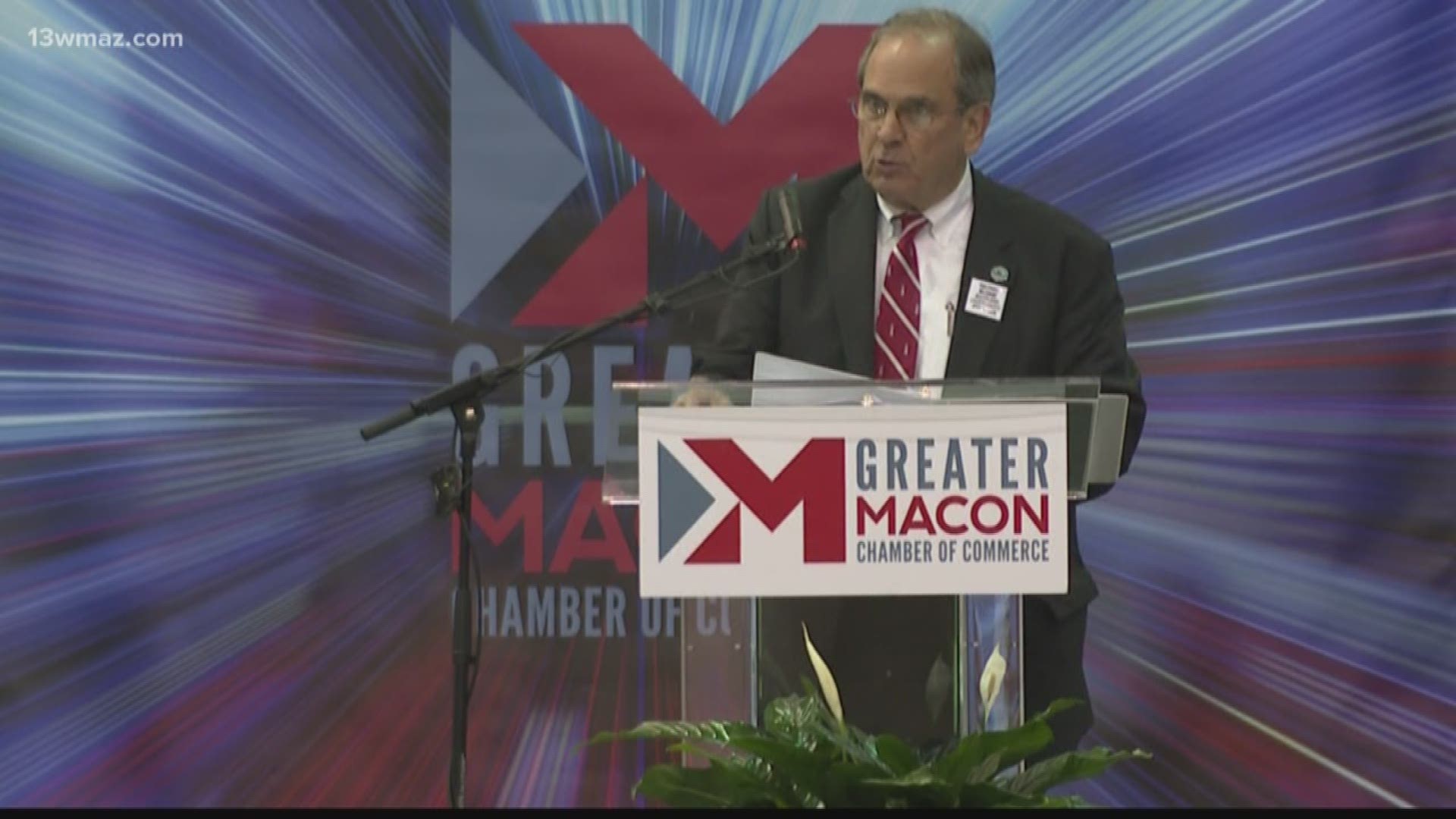 Mayor Robert Reichert shared his plans for Macon-Bibb County's future at his sixth and final State of the Community talk Thursday.