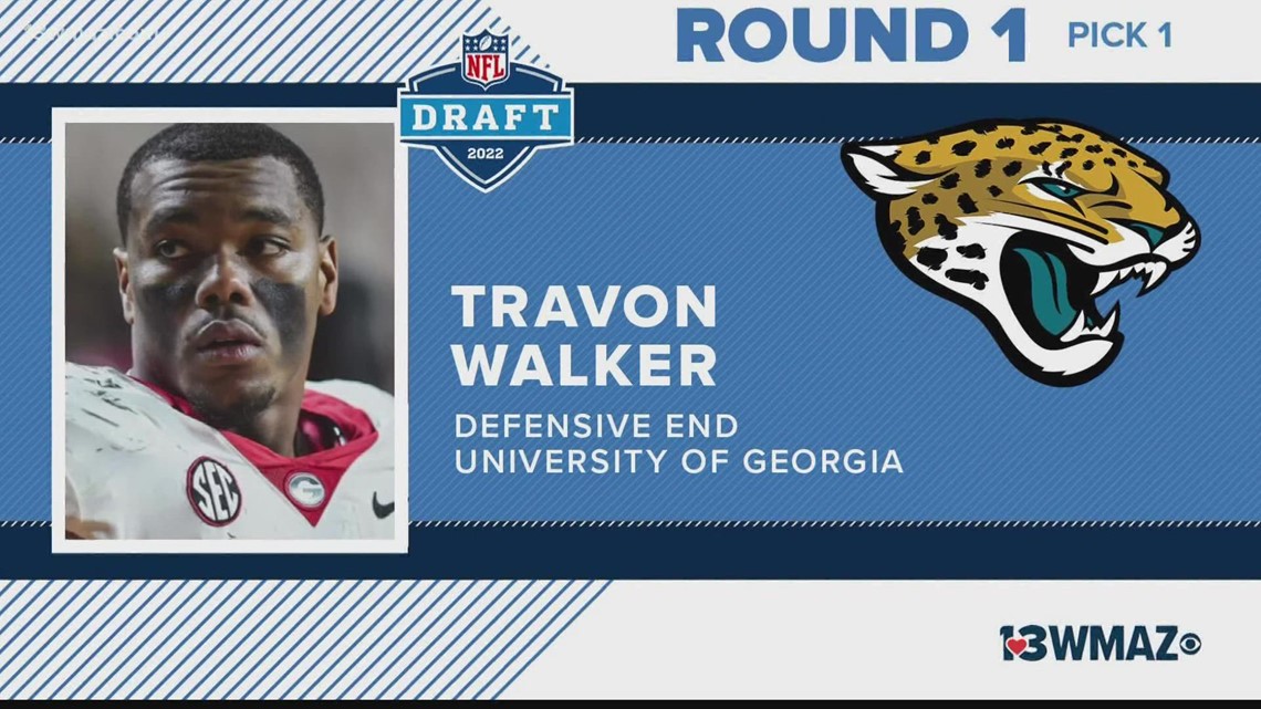 UGA's Travon Walker is the NFL’s top overall draft pick
