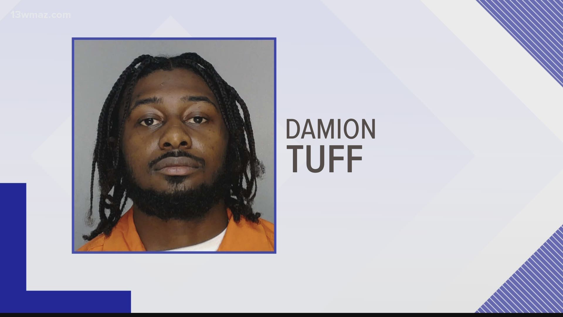 22-year-old Damion Jarrod Tuff was arrested Friday in the shooting that left 7 people injured and one woman dead on Black Friday.