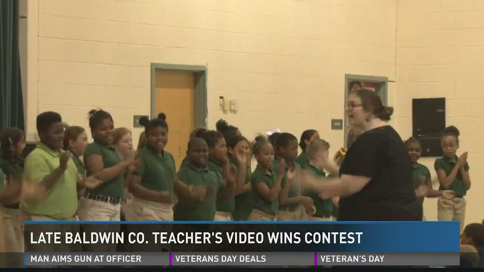 Late Baldwin teacher's video wins contest