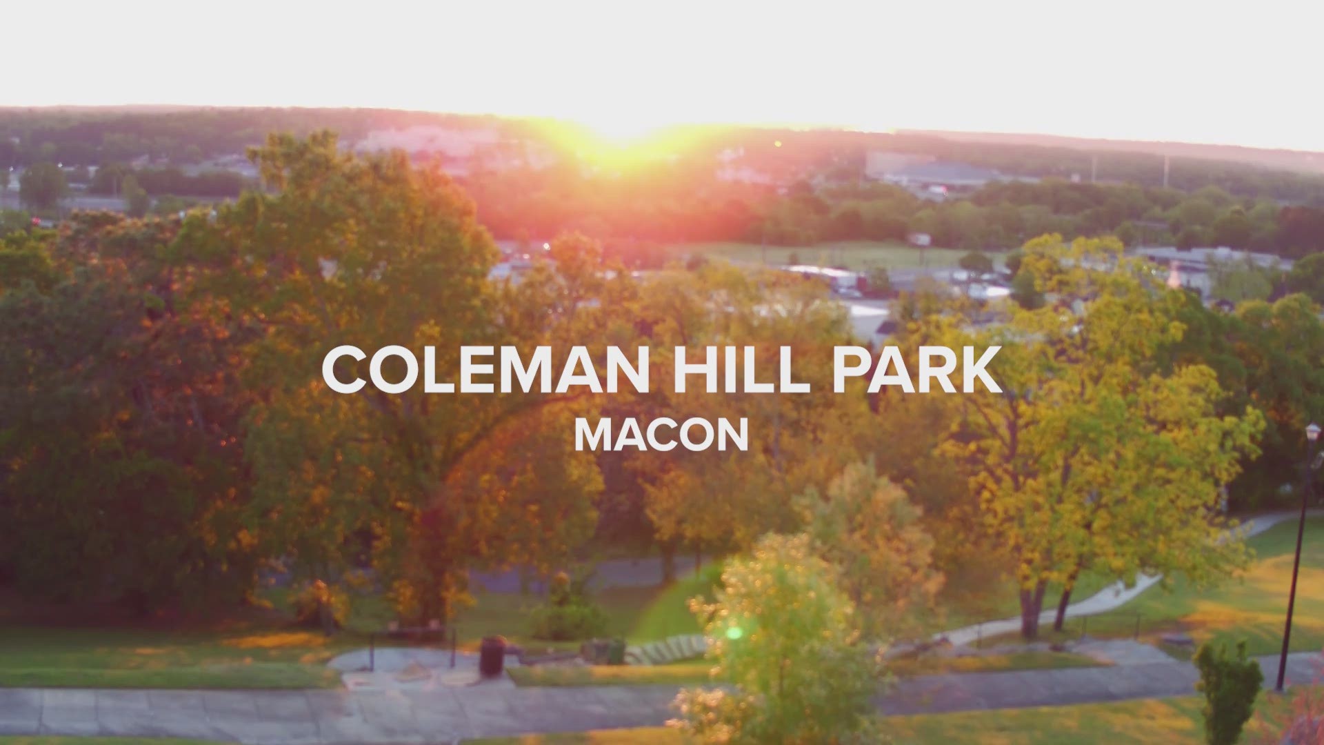 This week's Sunrise Snap location is Coleman Hill Park in Macon. The park sits next to some of Macon's most iconic historic homes and pays homage to veterans with its memorials.