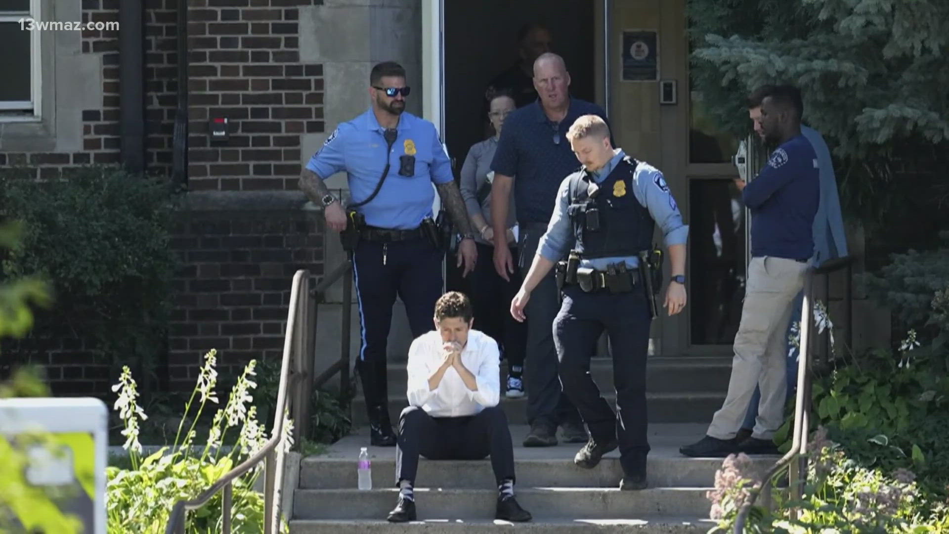 A shooter opened fire Wednesday morning during Mass at a Minneapolis Catholic school, killing two children and injuring 17 other people before killing himself