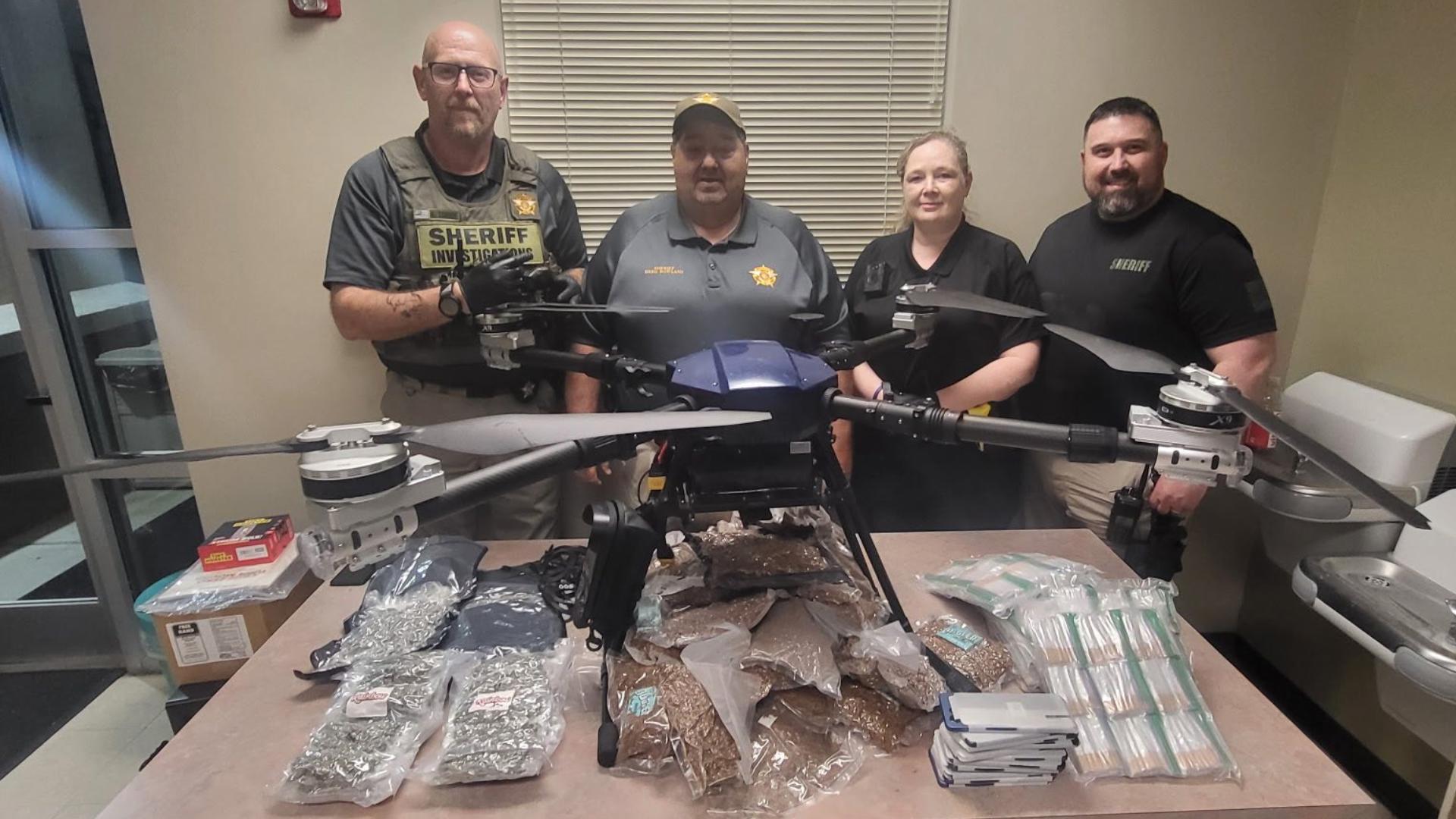 Drone contraband drop intended for Johnson State Prison intercepted by ...