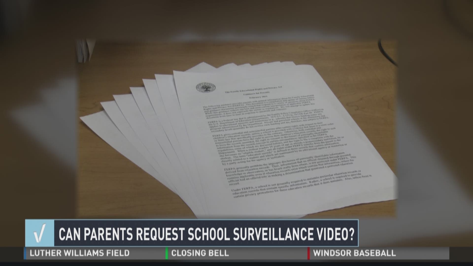 Verify: Can parents request school surveillance video?