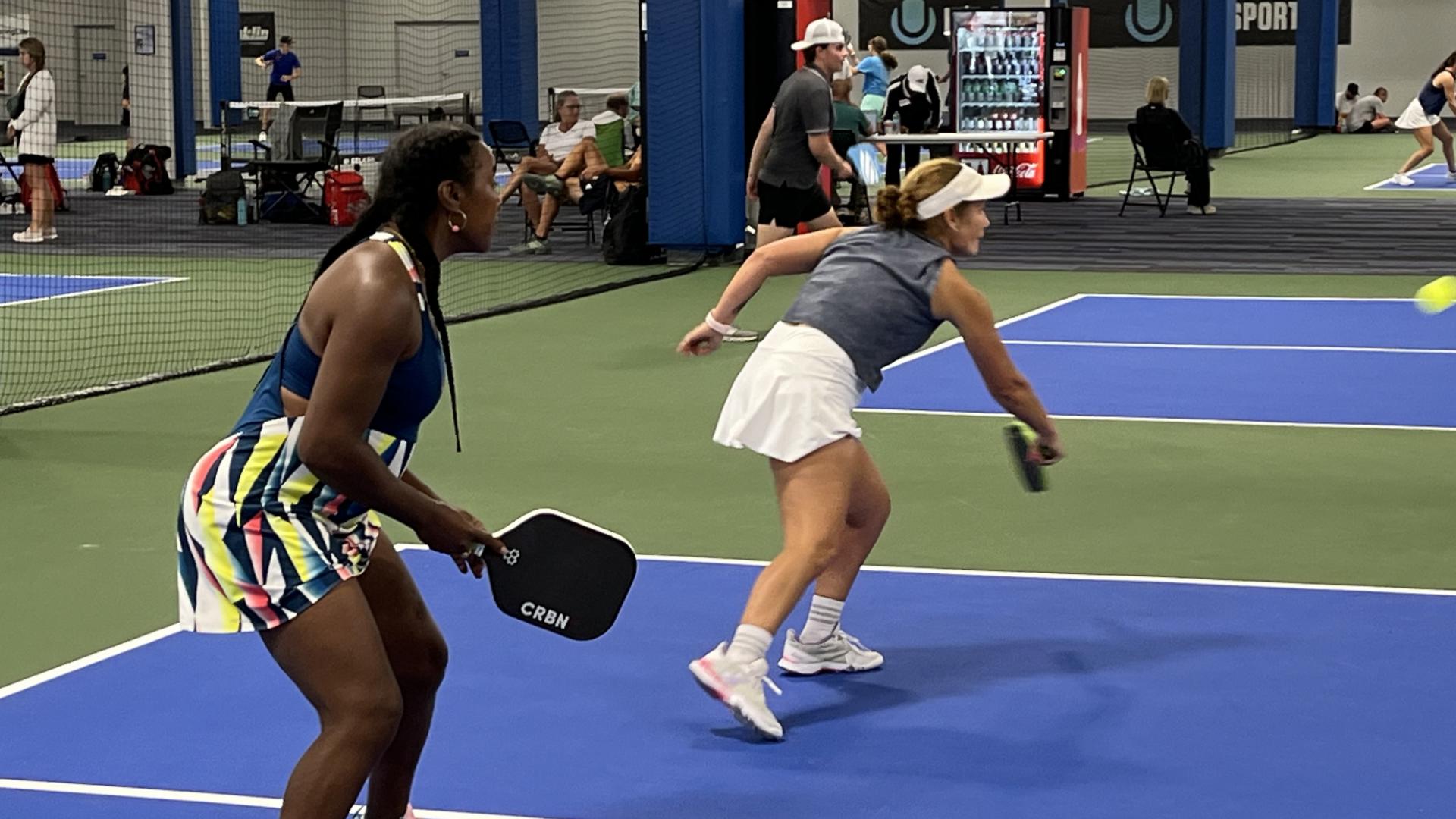 The facility is the world's largest indoor pickleball facility, and welcomed pickleball enthusiasts from across the country.