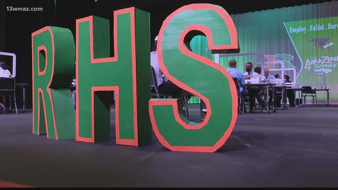 Rutland High in Macon holds interview 'obstacle course' to prepare students for workforce