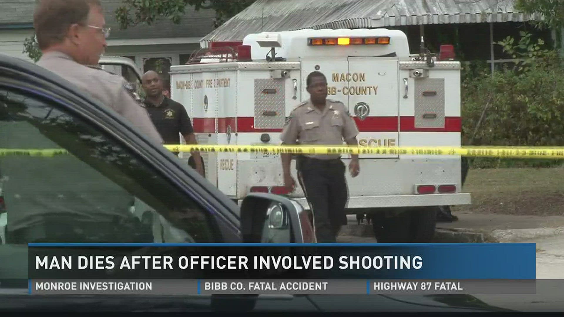 UPDATE: Man ID'd In Officer-involved Macon Shooting | 13wmaz.com