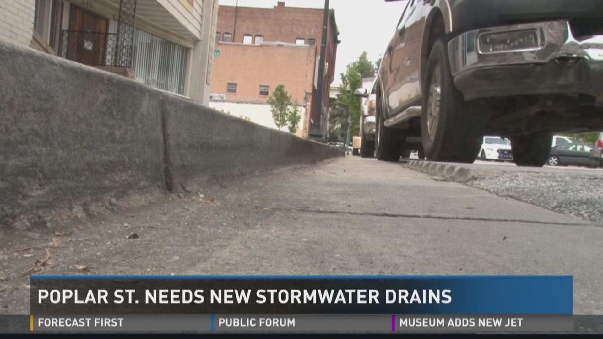 Poplar Street needs new stormwater drains