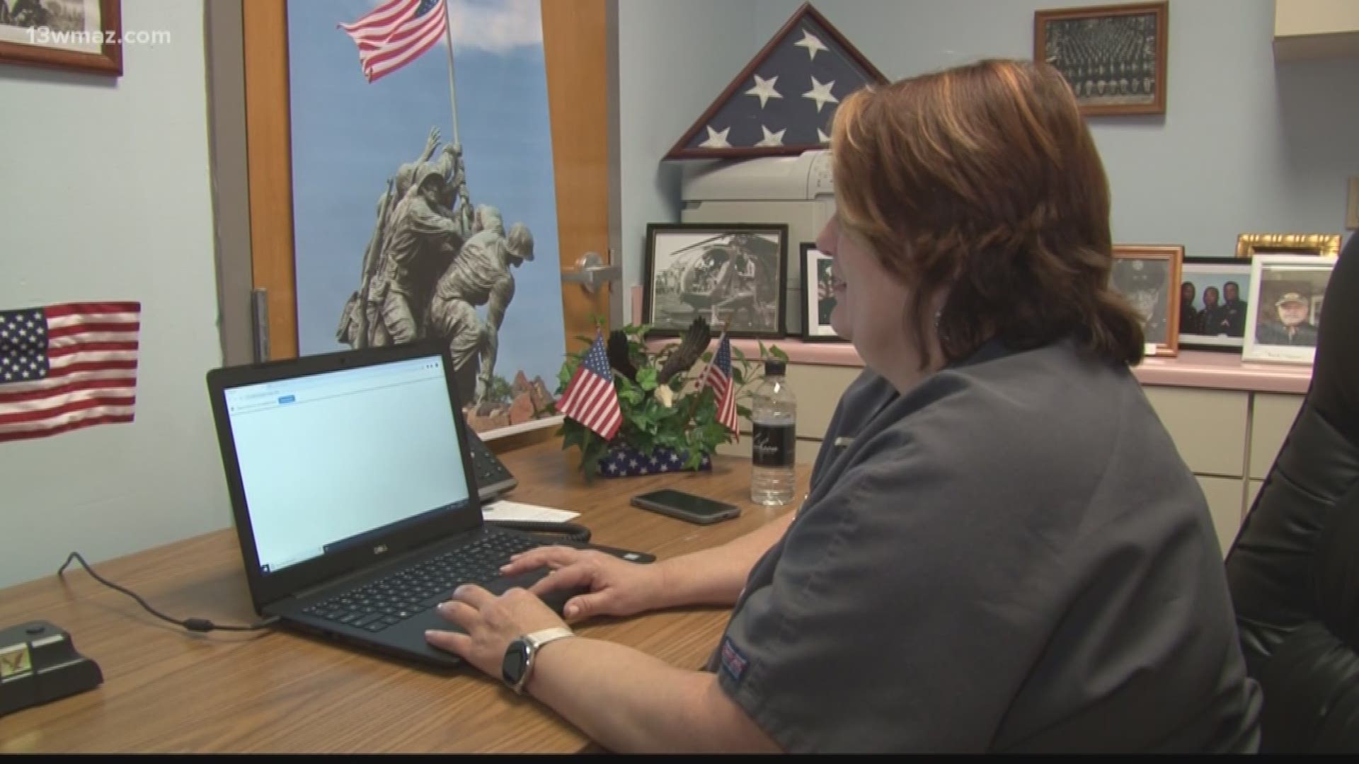 Veterans in Jones County now have a new place to take care of their health needs. It involves one room with a laptop and free internet access.