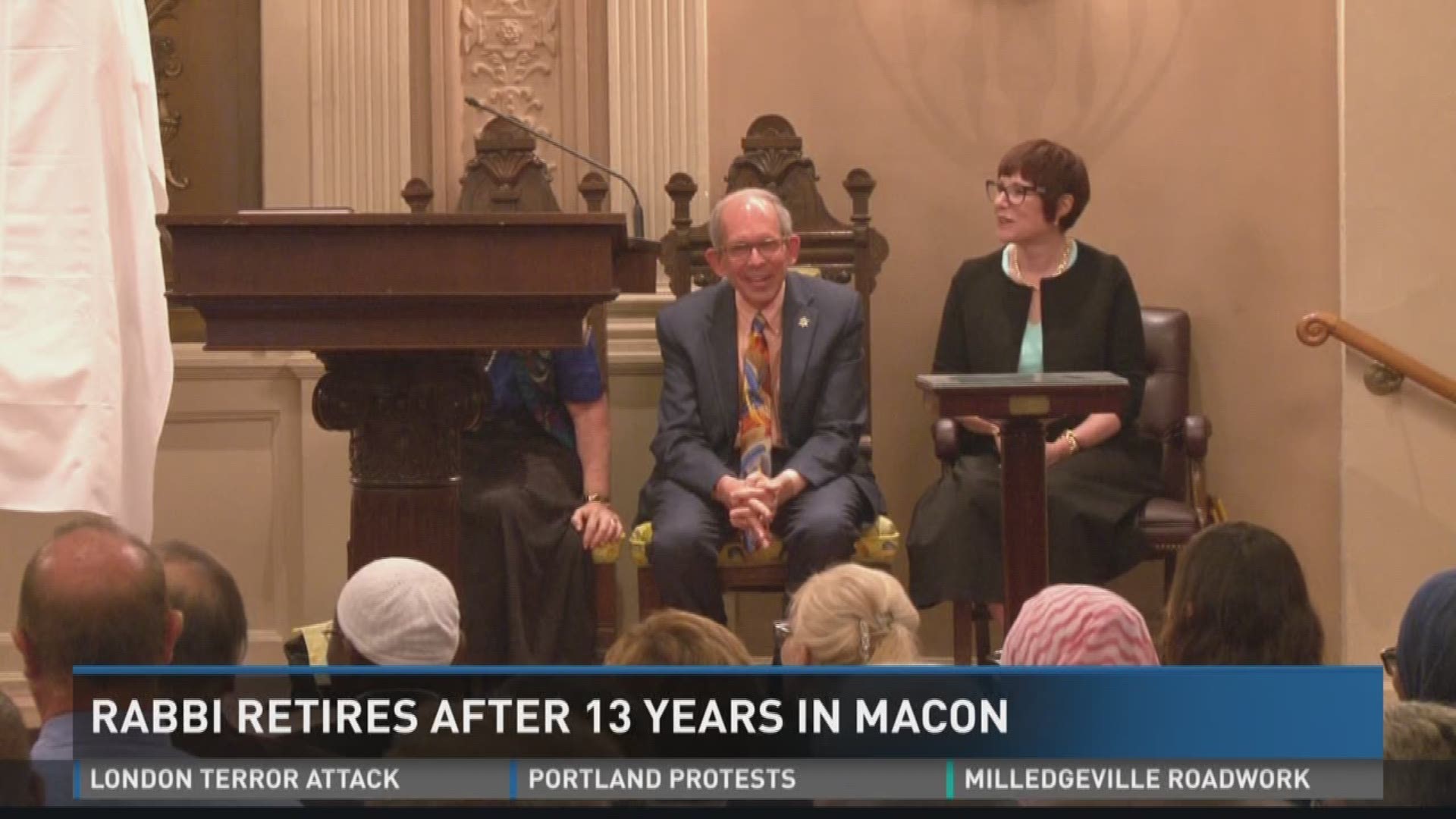 Rabbi retires after 13 years in Macon