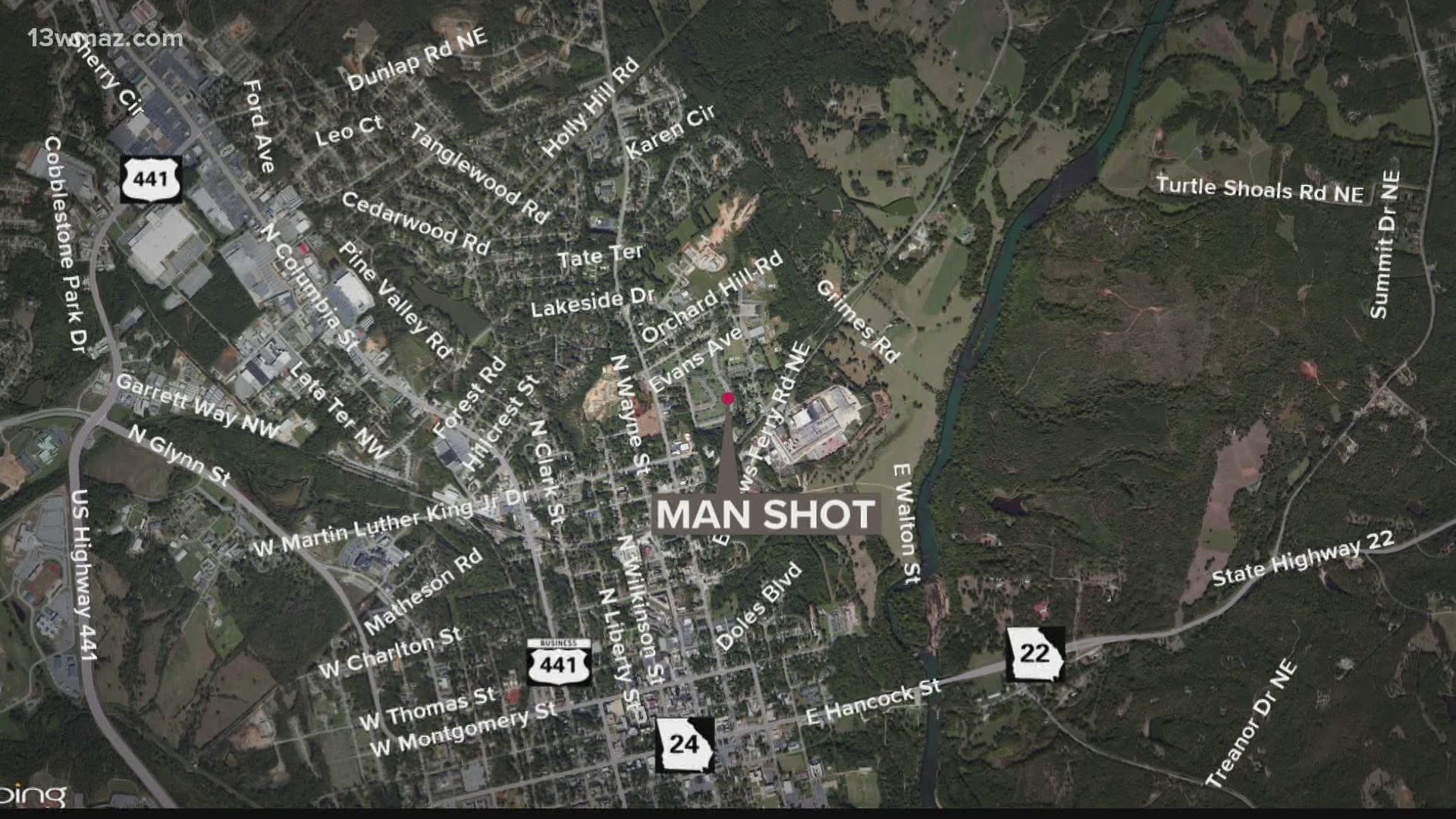 The shooting happened Friday night.