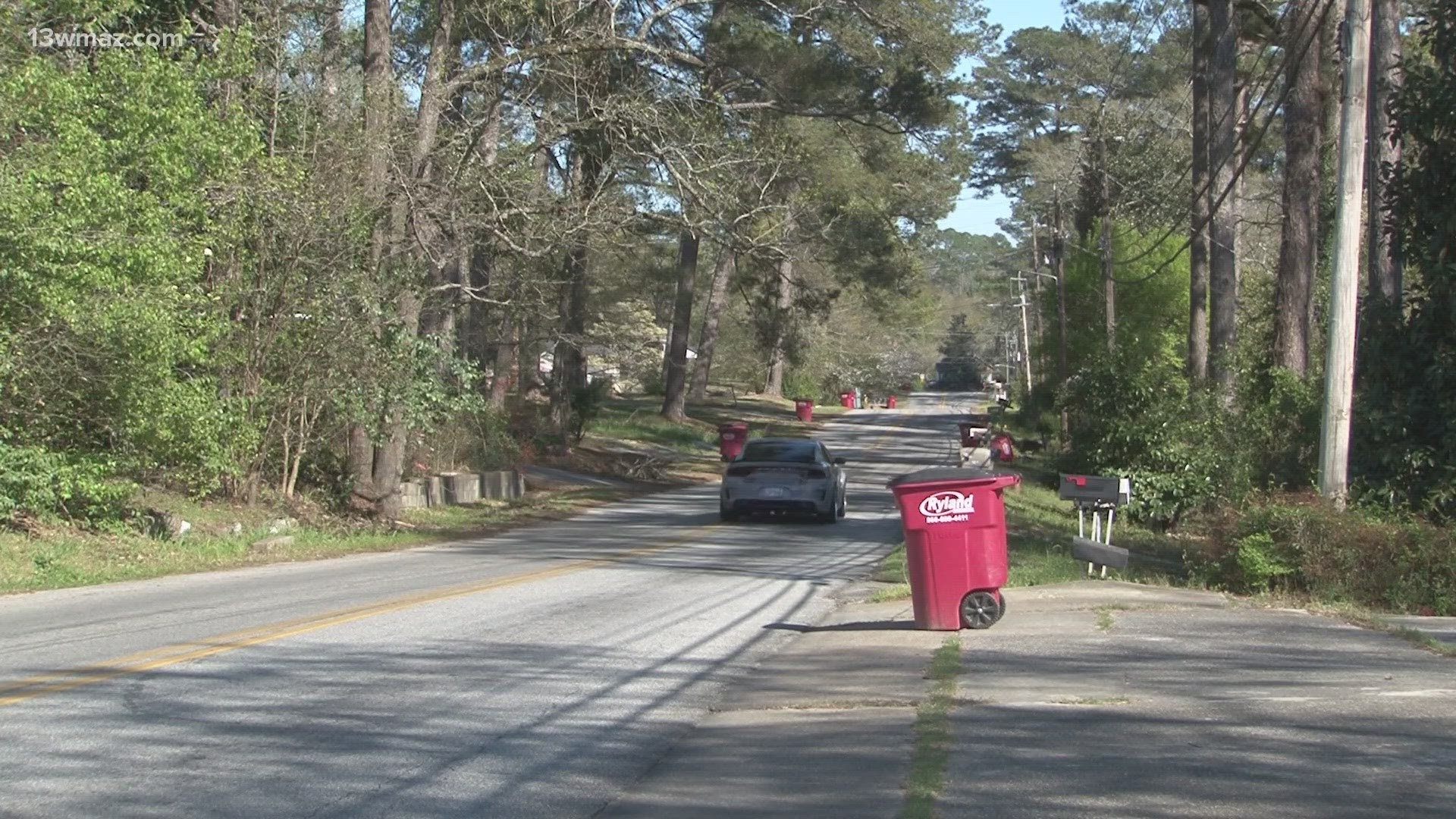 Pine Hill Drive has no sidewalk. Commissioner Elaine Lucas says plenty of pedestrians — and drivers — use it.