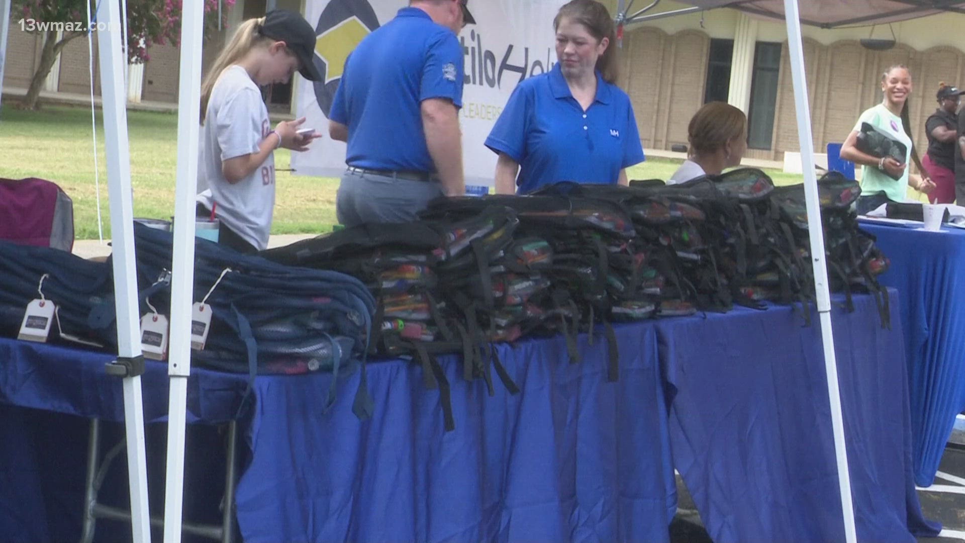 They partnered with the Power of Life Foundation to help families get the supplies they needed.