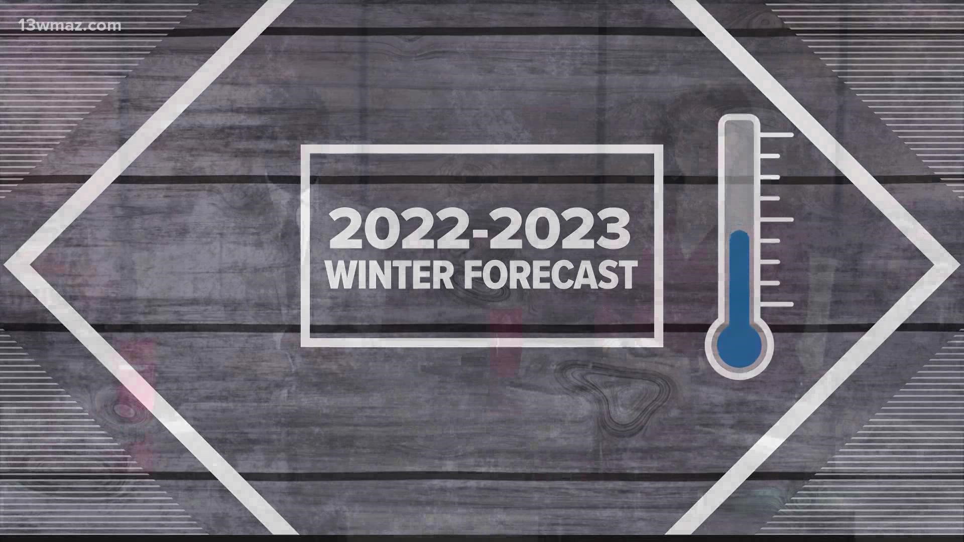 With November drawing to a close, the 13WMAZ Weather Team poured over the data for the upcoming winter, creating the 2022-2023 Winter Forecast.