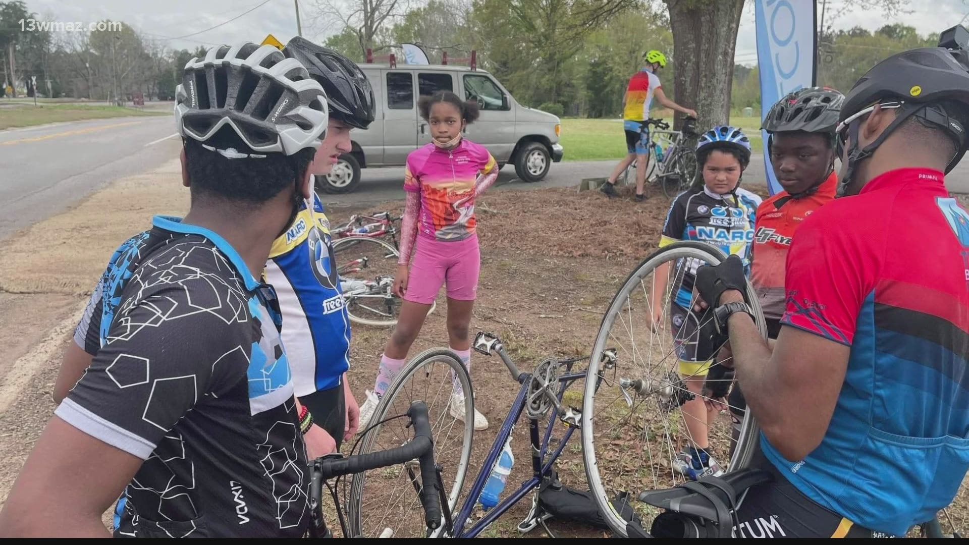 2 Central Georgia students were selected out of 25,000 other students across the country for a cycling award.