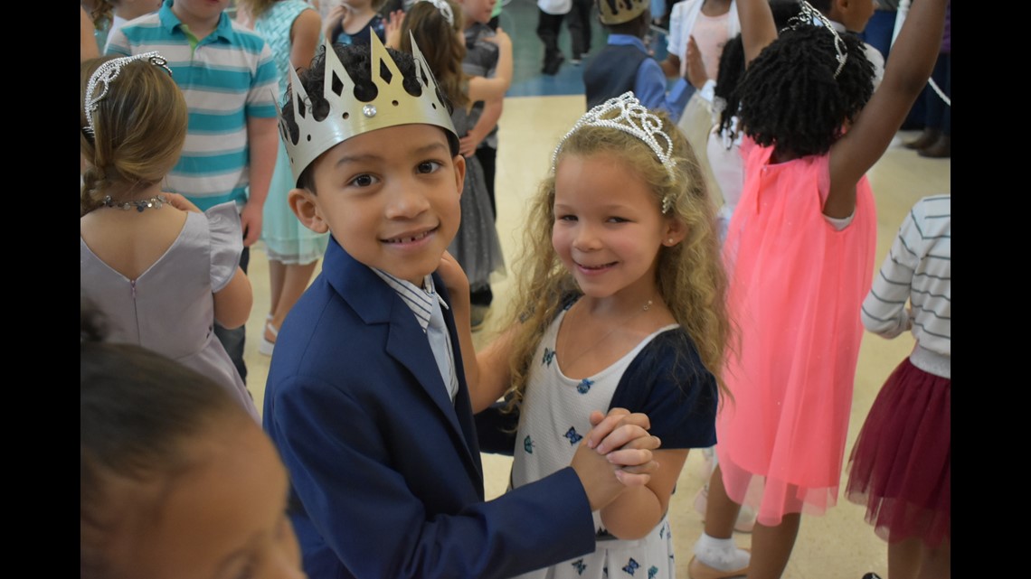 Matt Arthur Elementary in Kathleen holds Cinderella Ball