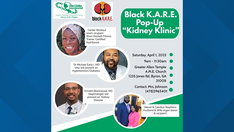 Kidney health pop-up clinic offered in Byron